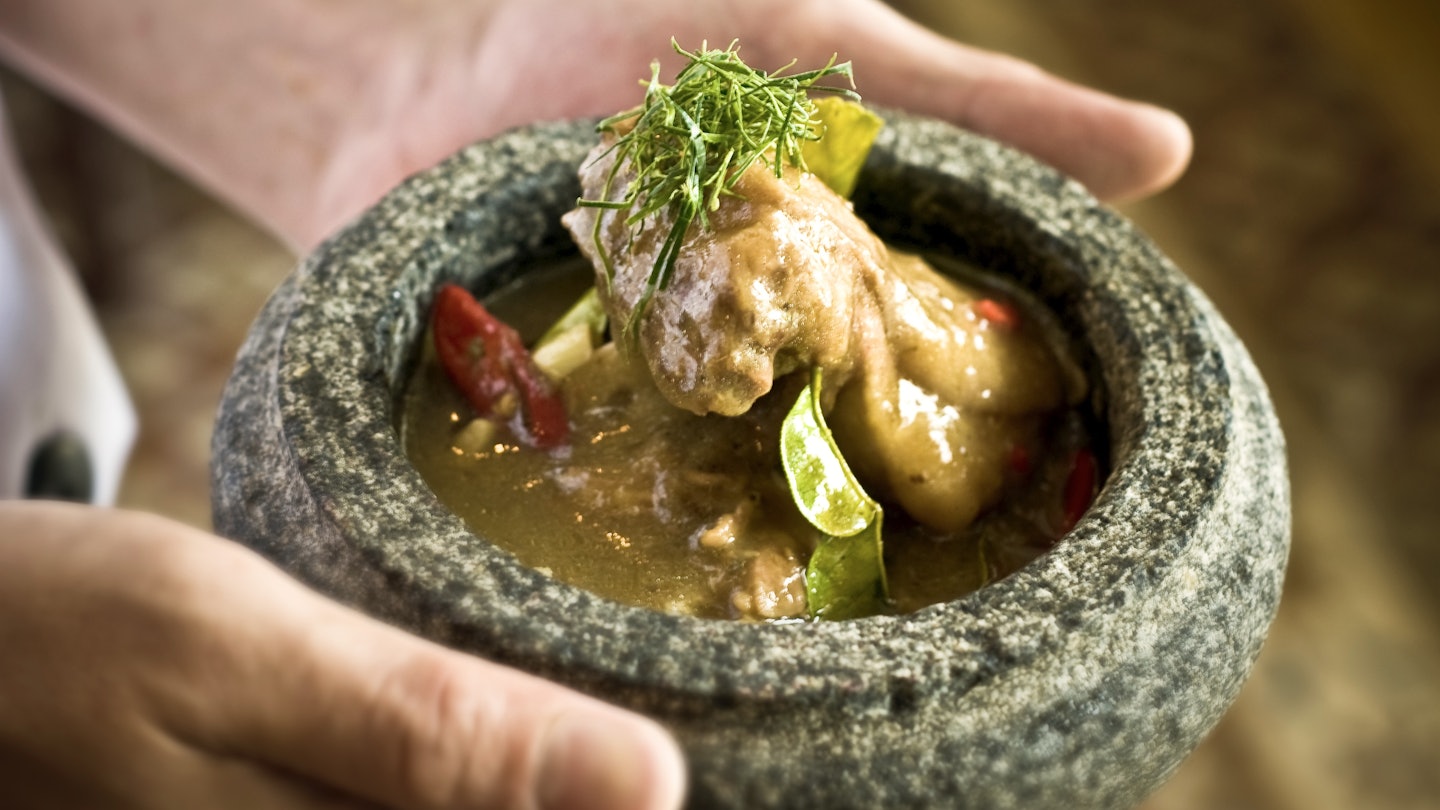A dish typical of Kristang (Portuguese Eurasian) cuisine, found in Melaka (Malacca), Malaysia