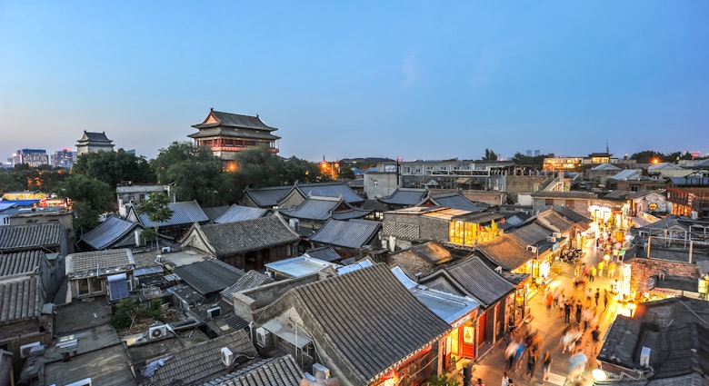 landscape of hutong beijing , License Type: media, Download Time: 2025-06-30T10:28:04.000Z, User: clairenaylor, Editorial: false, purchase_order: 65050 - Digital Destinations and Articles, job: Online editorial, client: Beijing things to do, other: Claire Naylor