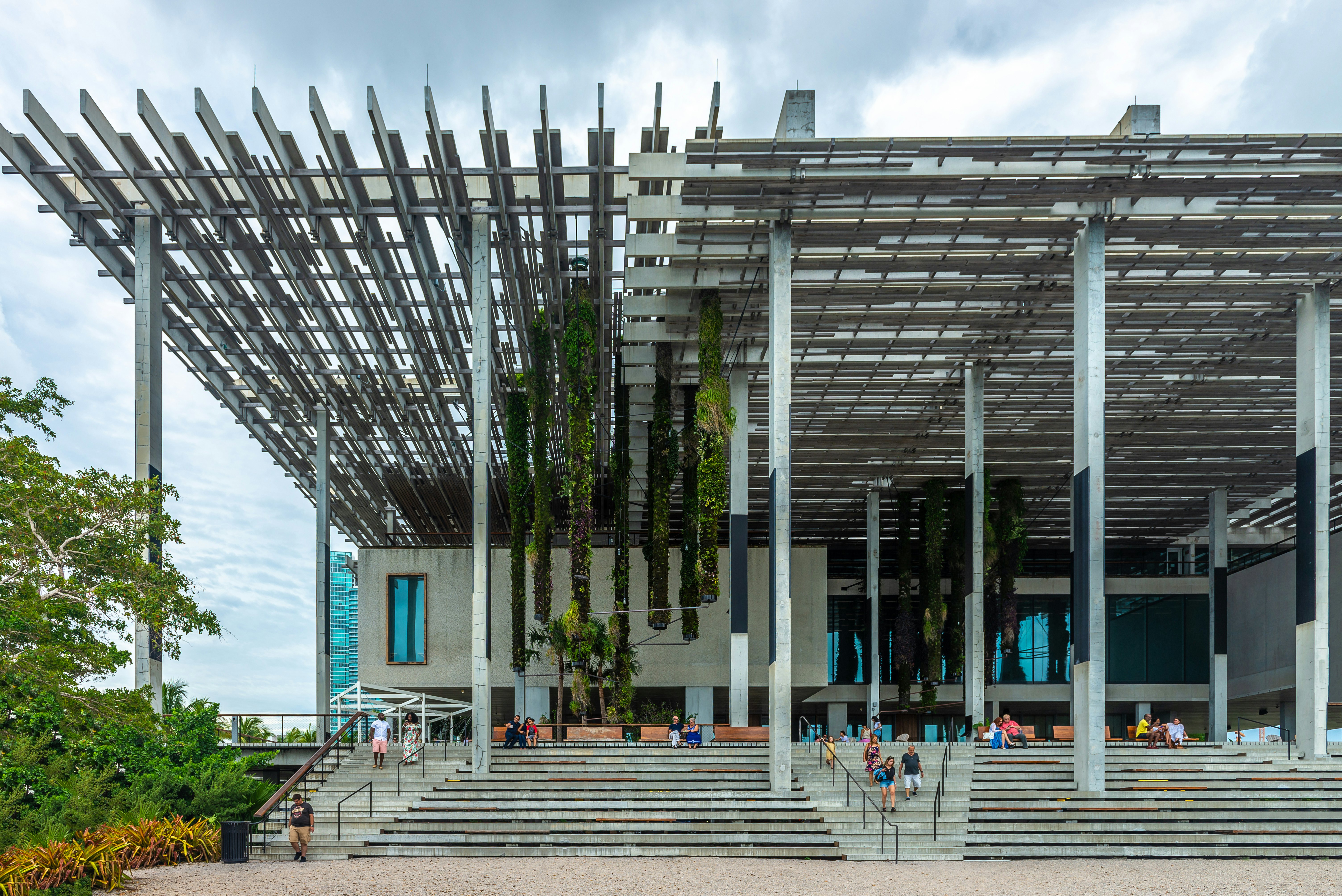 The Pérez Art Museum building in Miami.