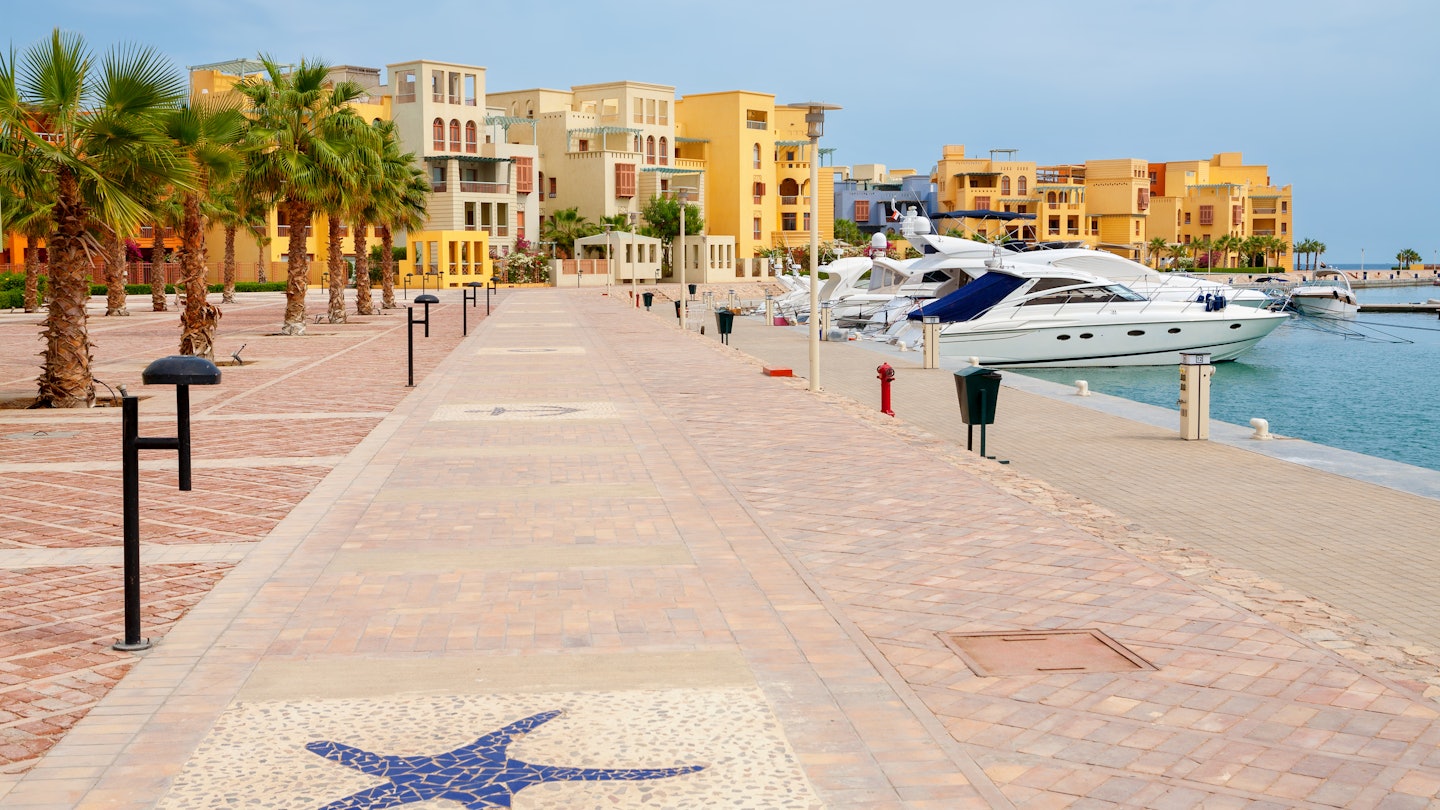Promenade in Abu Tig Marina. El Gouna, Egypt, North Africa; Shutterstock ID 141314839; purchase_order: 65050 - Digital Destinations and Articles; job: Online Editorial; client: Ultimate weekend in El Gouna, Egypt; other: Malecia Walker
141314839