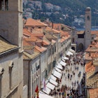 View of Stradun from Walls, Old Town, UNESCO World Heritage Site, Dubrovnik, Dalmatian Coast, Croatia, Europe , License Type: media, Download Time: 2025-02-10T19:20:52.000Z, User: Ppeterson948, Editorial: false, purchase_order: 56530 - Guidebooks, job: Global Publishing WIP , client: Global Publishing WIP , other: Pia Peterson Haggarty