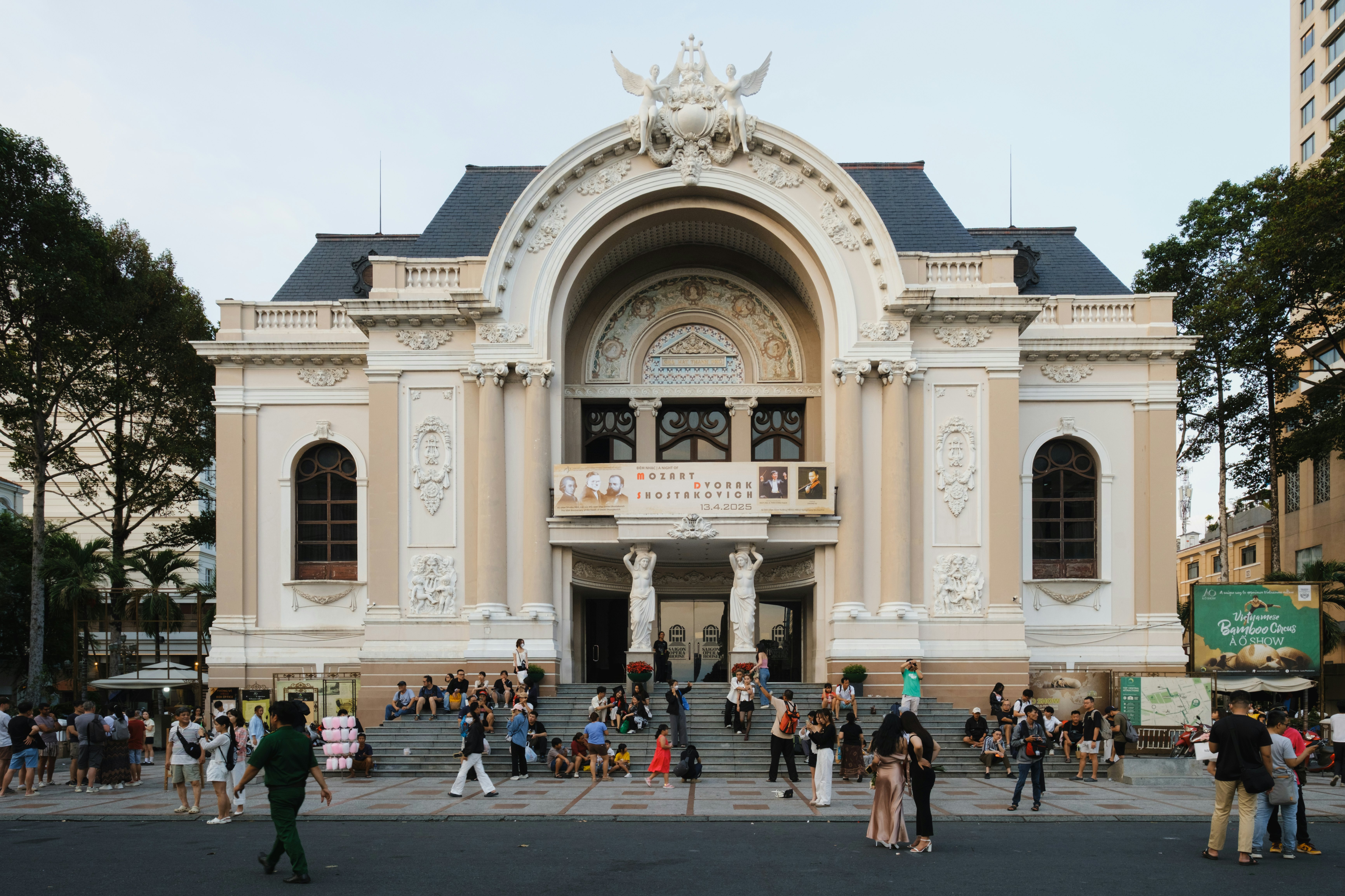 HO CHI MINH CITY, VIETNAM — April 2025
Saigon Opera House