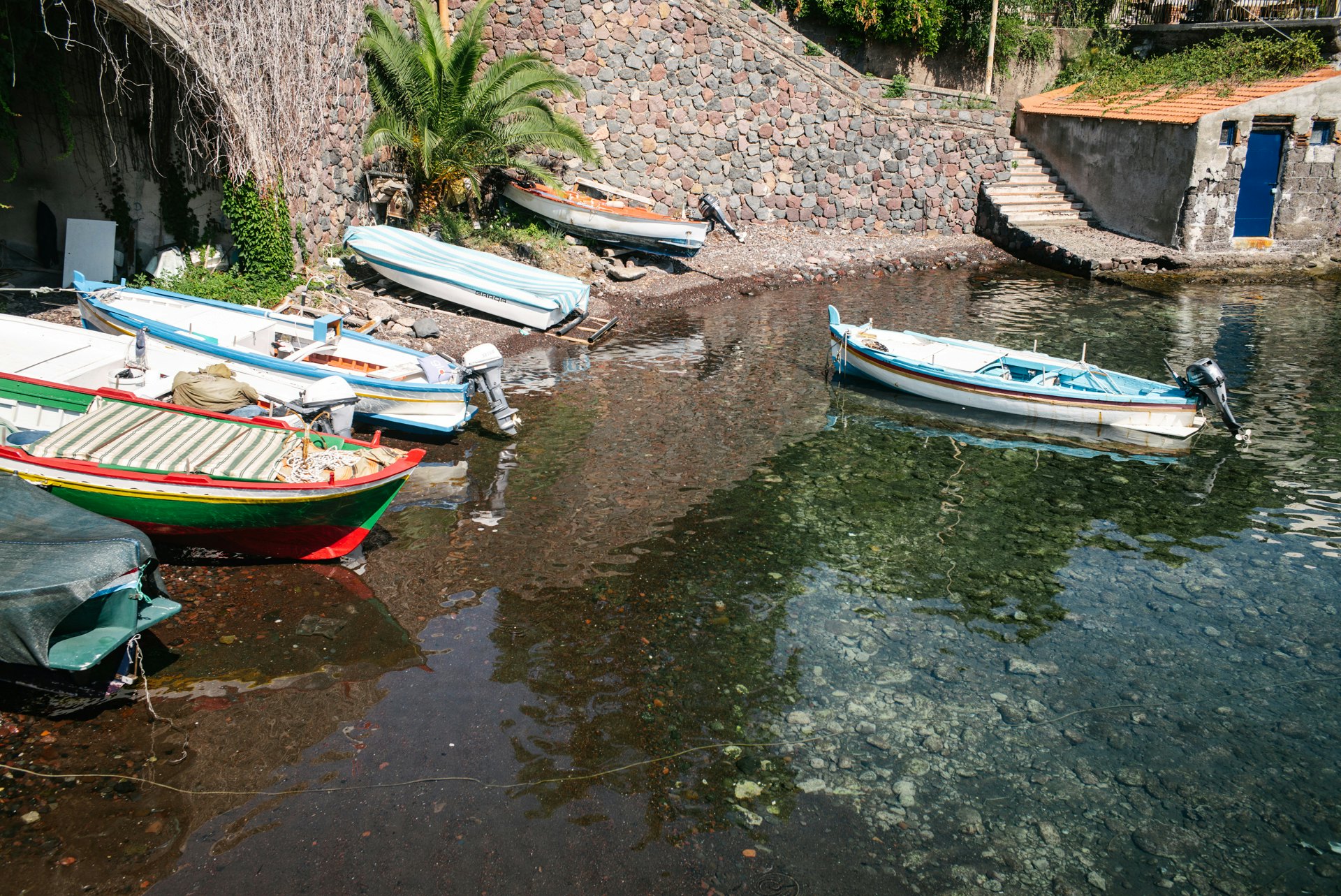Boats in Salina.