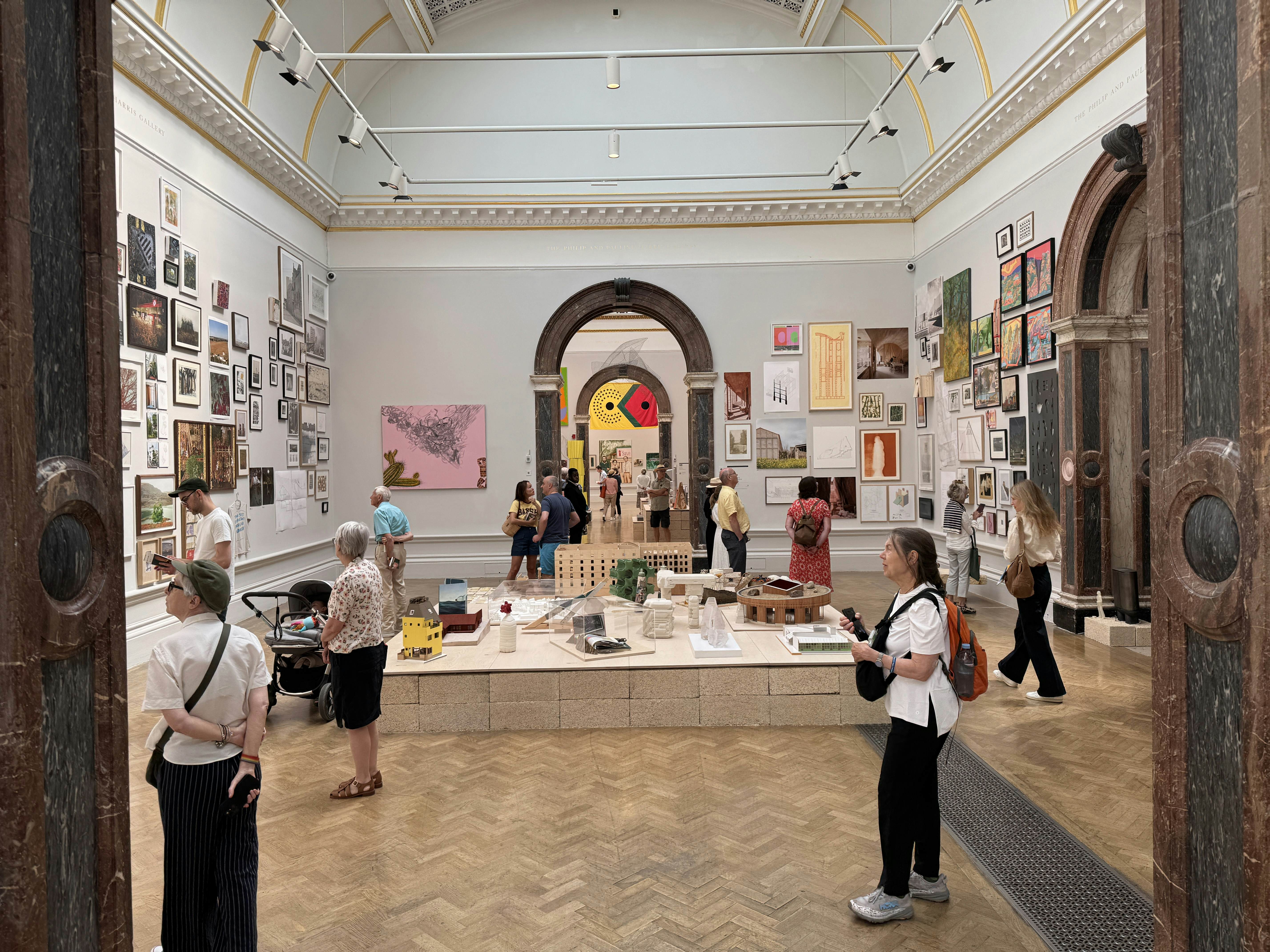 Summer Exhibition at the Royal Academy of Art in London