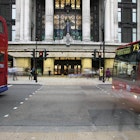 Selfridges department store, Oxford Street.
29080-257
England, Europe, Greater London, London, United Kingdom, architecture, art, blur, blurred motion, building exterior, built structure, bus, column, creativity, culture, day, entrance, female likeness, horizontal, human representation, mode of transport, on the move, oxford street, people in the background, sculpture, selfridges department store, statue, store, technique, transport, transportation, vehicle