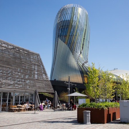 Cite du vin is a wine museum dedicated to Bordeaux local wine production