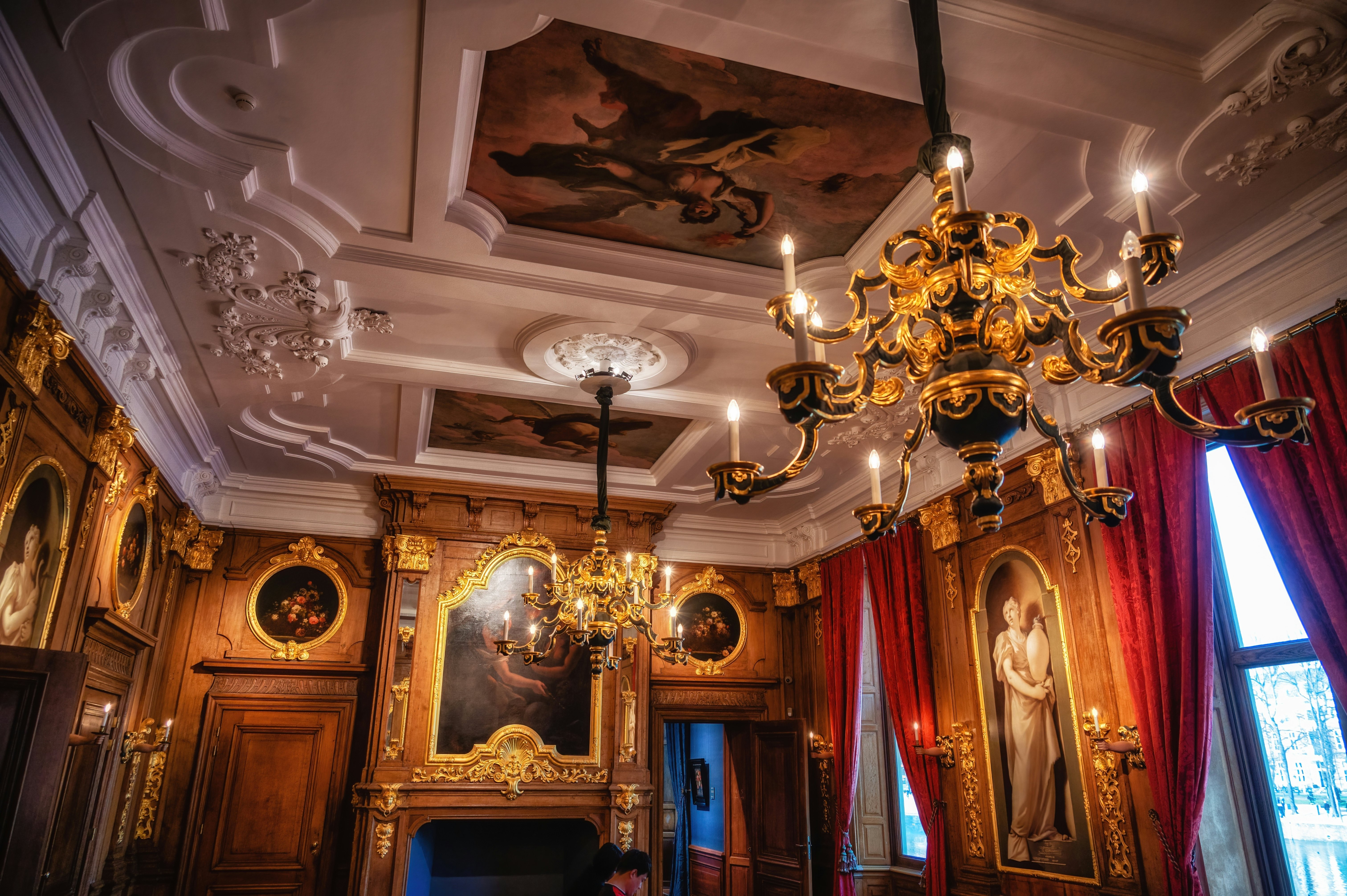 Interior of the Mauritshuis art museum