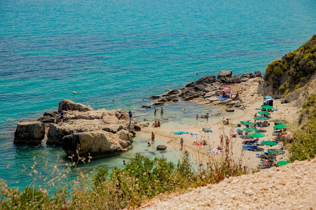 ZAKYNTHOS, GREECE - 18 june 2019 - Small beach Xigia on Greek island Zakynthos, License Type: media, Download Time: 2025-02-07T16:47:26.000Z, User: rhylton_redventures, Editorial: true, purchase_order: 65030 - Newsletter, job: Lonely Planet WIP, client: Lonely Planet WIP, other: Rhianydd Hylton