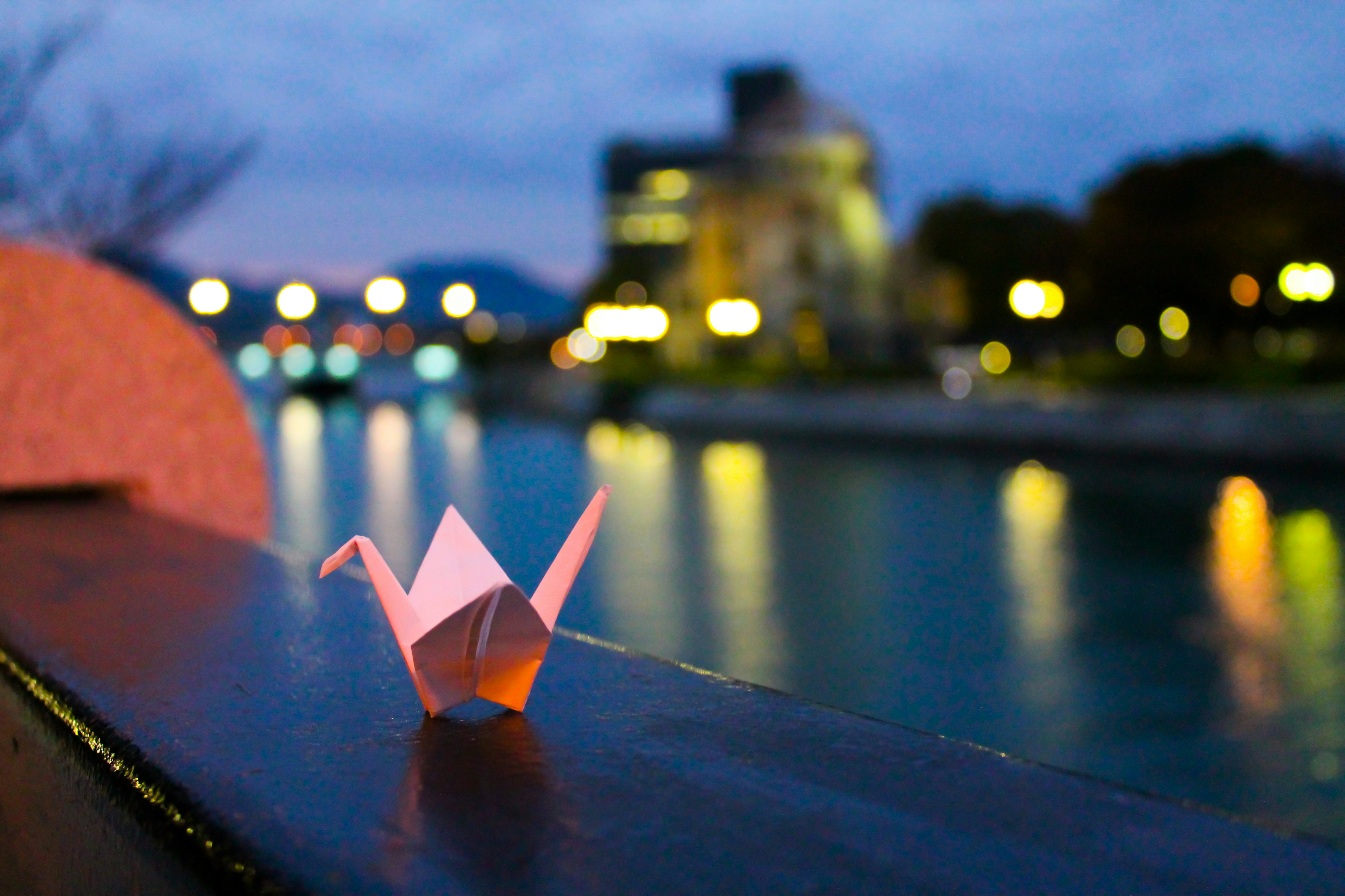 Origami at Hiroshima's Peace Memorial Park, Japan