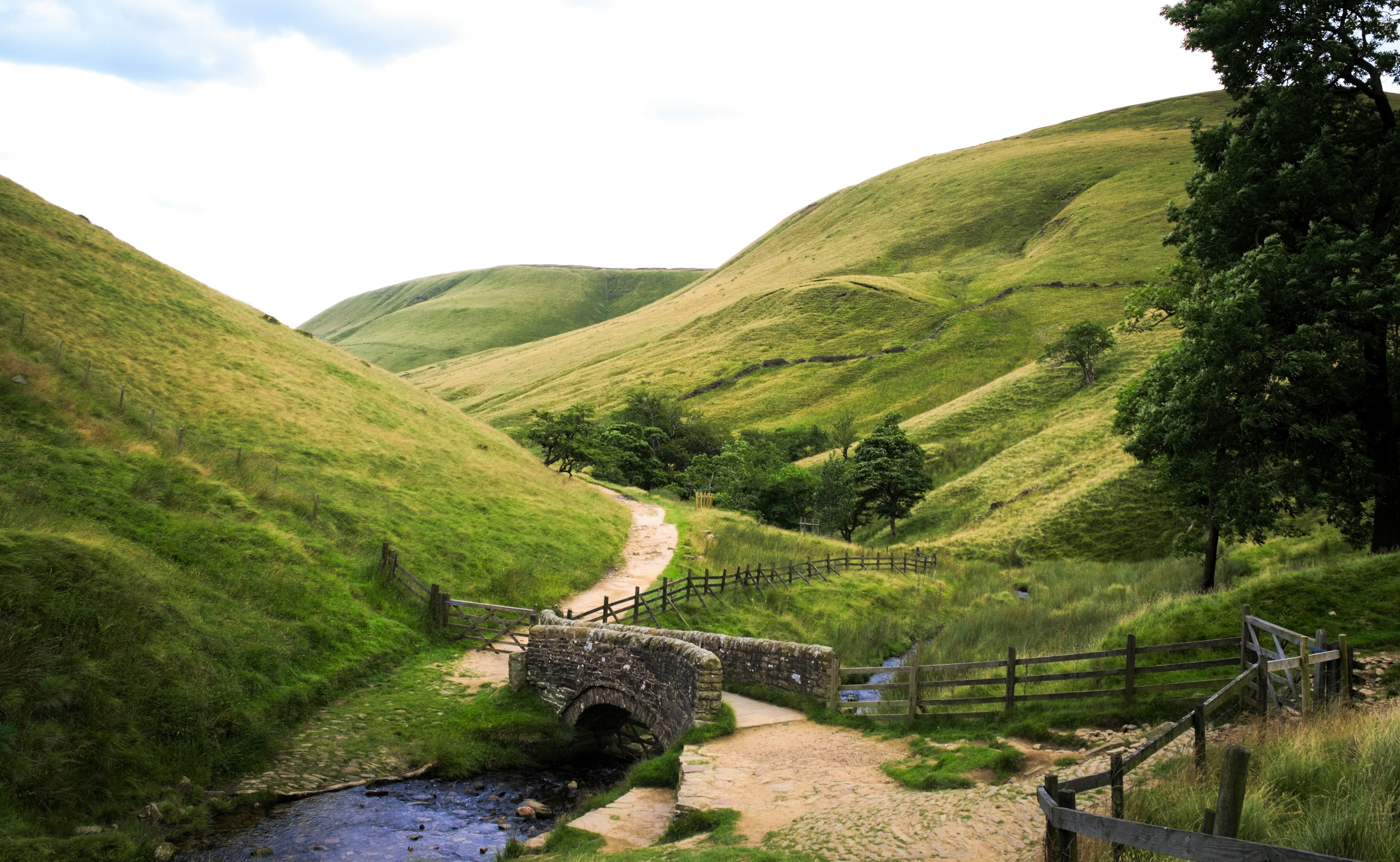 View towards Edale from Jacob's Ladder, Peak District National Park