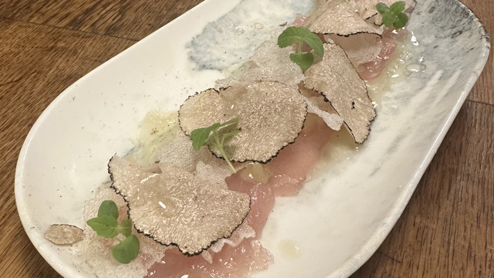 Fish carpaccio