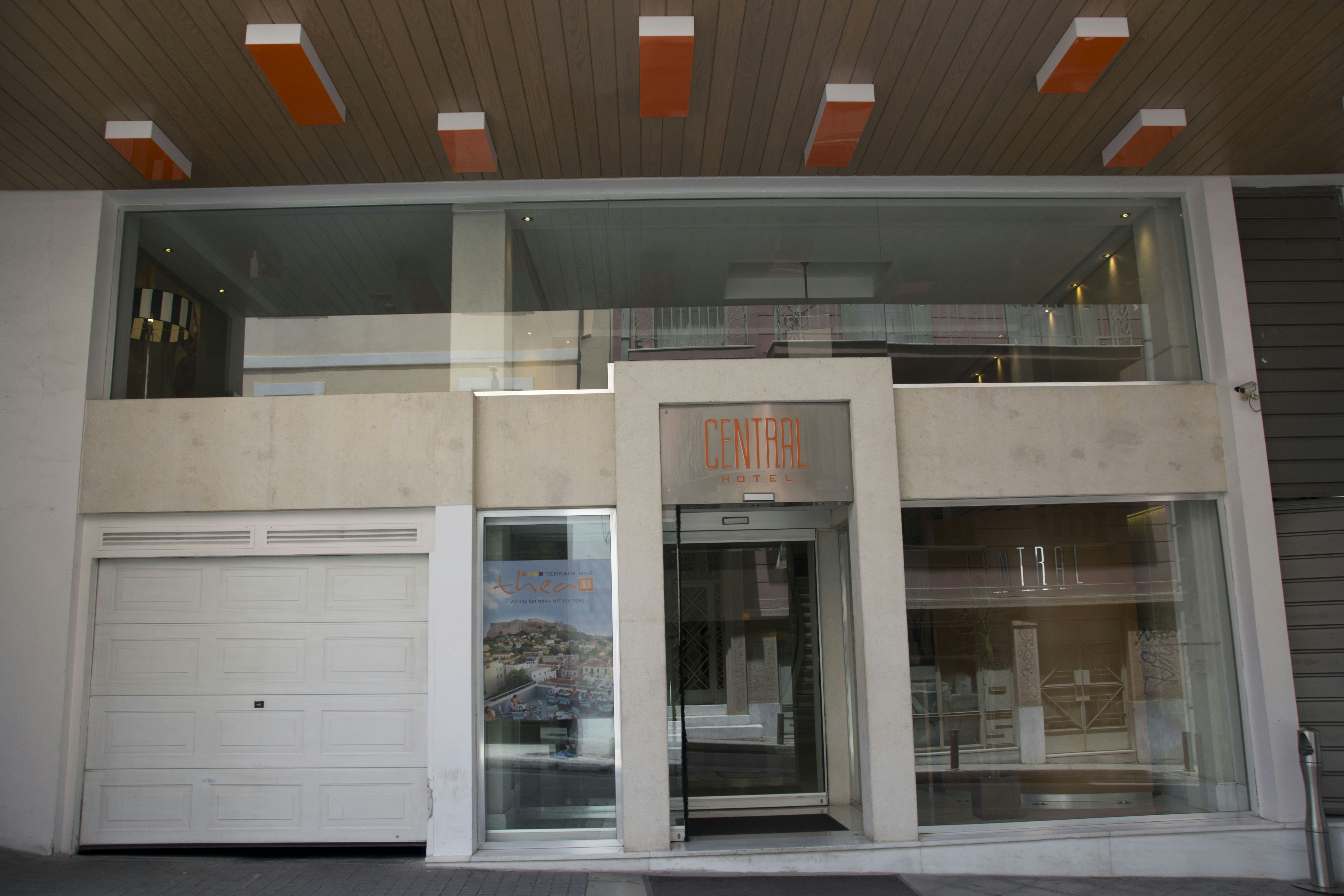 Hotel entrance