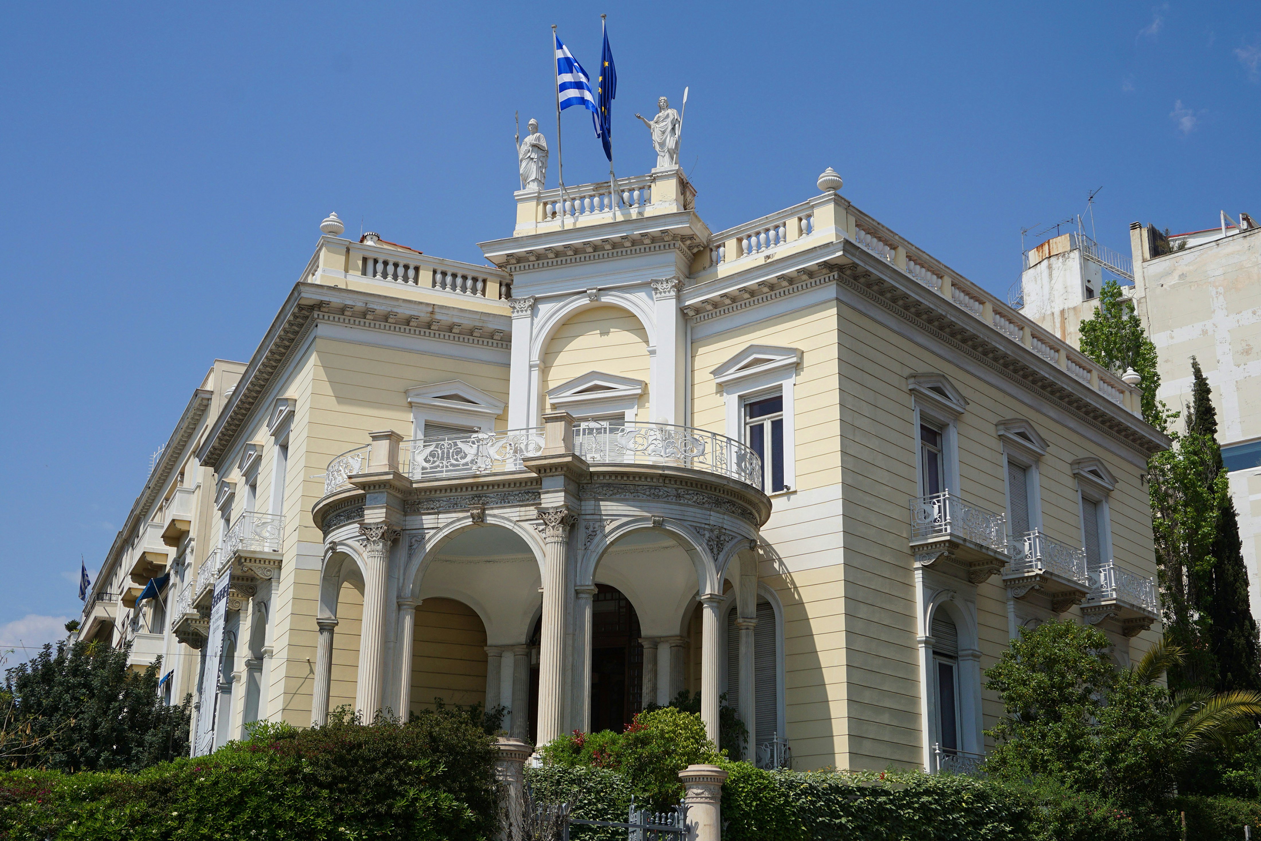 Museum of Cycladic Art in Athens historic center, Attica, Greece