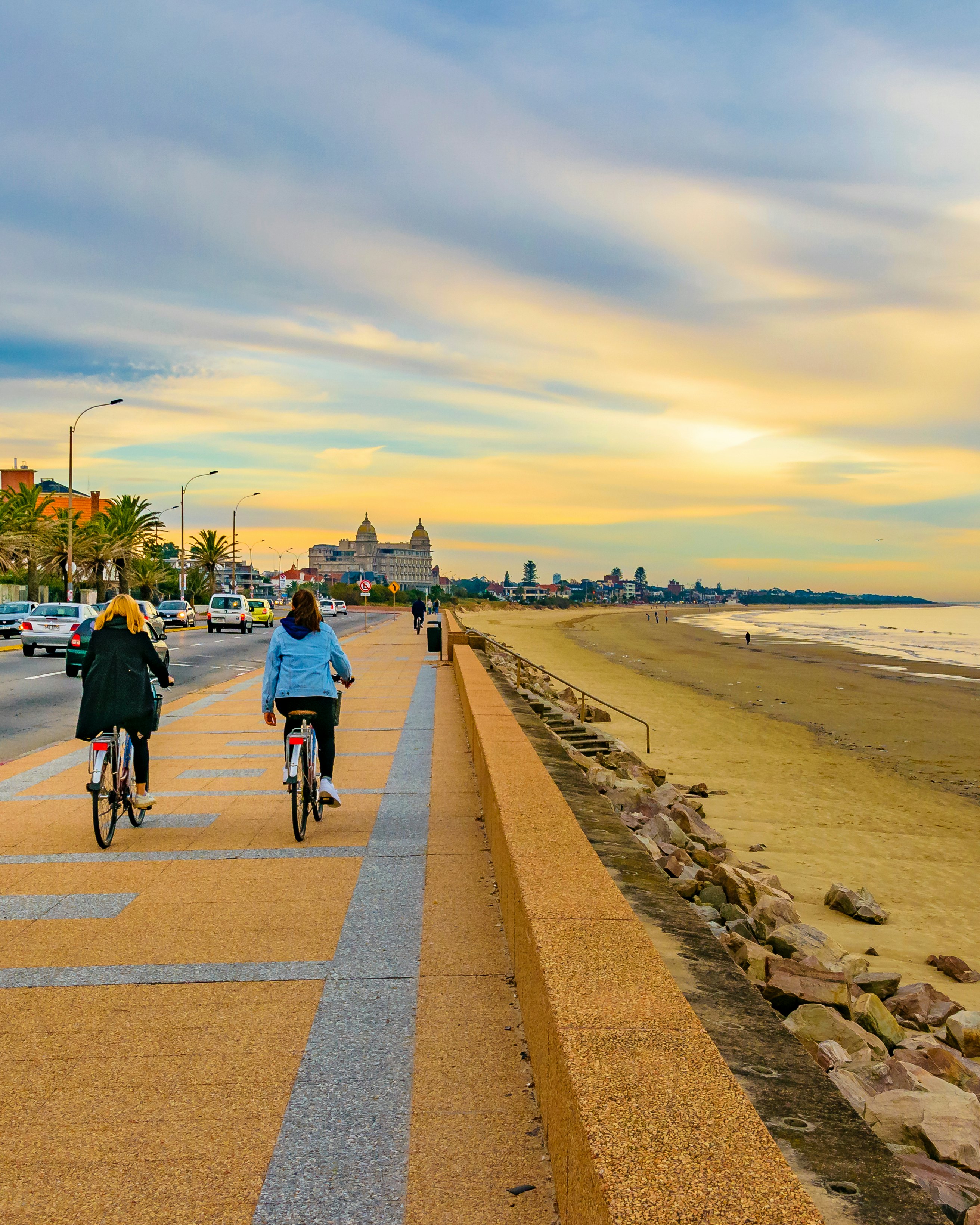 The Rambla in Montevideo