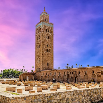 The Koutoubia Mosque in Marrakech, Morocco at the sunset., License Type: media, Download Time: 2025-08-25T16:59:53.000Z, User: rhylton_redventures, Editorial: false, purchase_order: 65050 - Digital ÌÇÐÄ´«Ã½ and Articles, job: ÌÇÐÄ´«Ã½, client: wip, other: Rhianydd Hylton