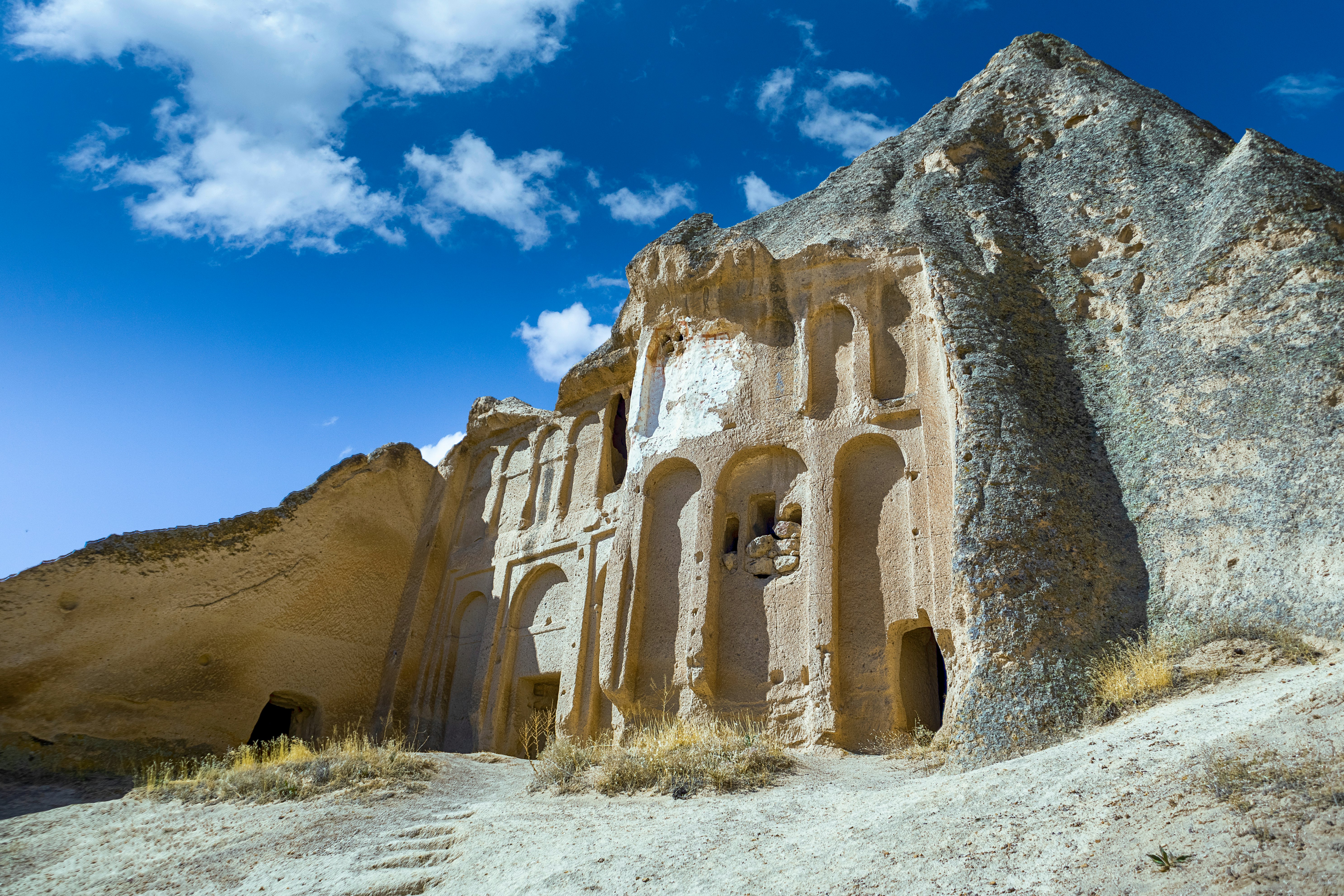 Selime Monastery in Cappadocia at the end of Ihlara Valley, Turkey