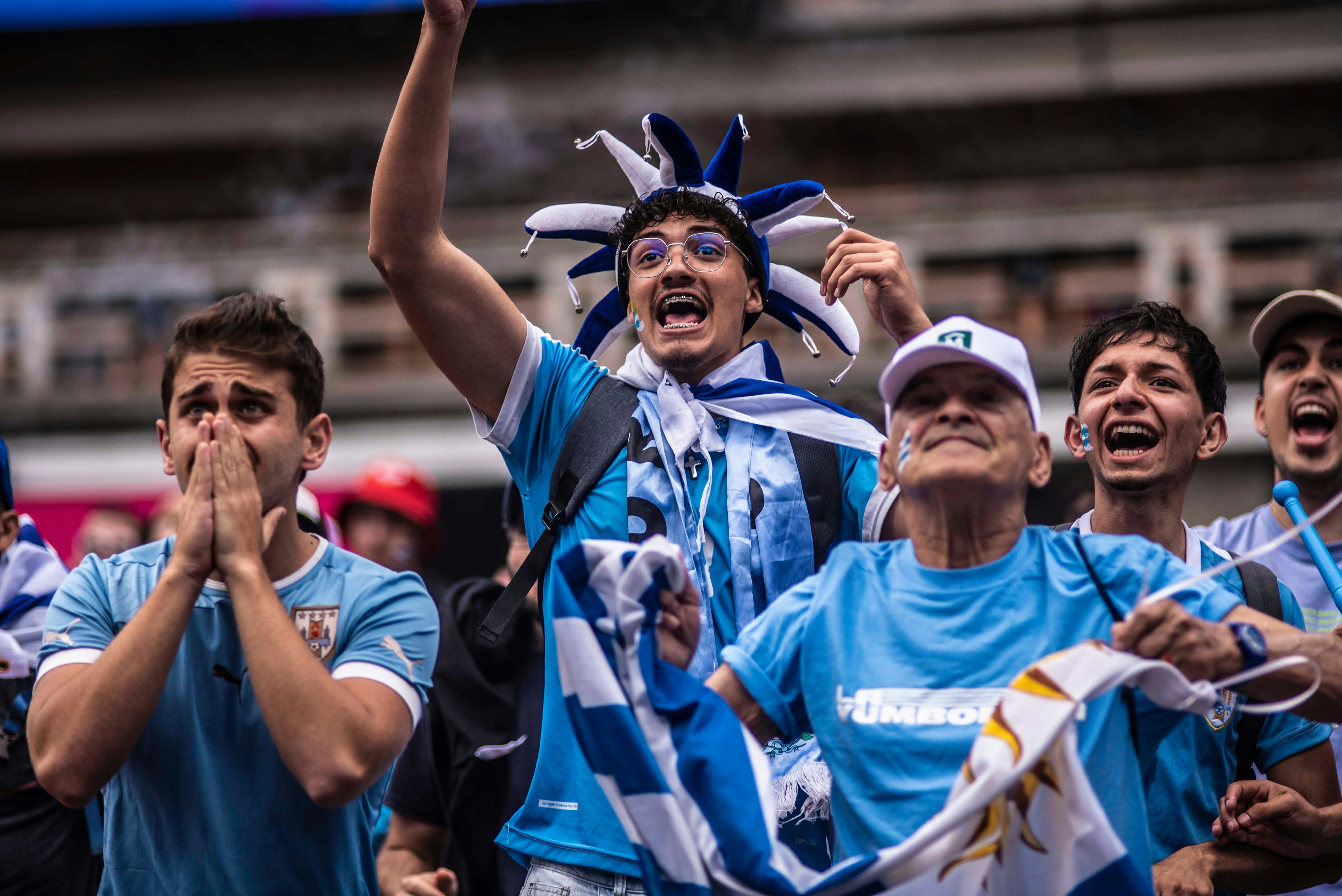 Uruguayan soccer fans
