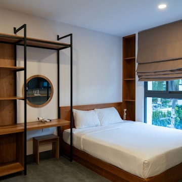 Nha Trang, Vietnam - August 05, 2024: interior shot of a room in Coast House Boutique Hotel., License Type: media, Download Time: 2025-05-29T18:49:28.000Z, User: lonelyplanetmedia, Editorial: true, purchase_order: 65050 - Digital ÌÇÐÄ´«Ã½ and Articles, job: Global Publishing WIP, client: Global Publishing WIP, other: Peterson Haggarty // SS Comp Ingestion