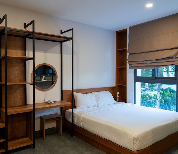 Nha Trang, Vietnam - August 05, 2024: interior shot of a room in Coast House Boutique Hotel., License Type: media, Download Time: 2025-05-29T18:49:28.000Z, User: lonelyplanetmedia, Editorial: true, purchase_order: 65050 - Digital Destinations and Articles, job: Global Publishing WIP, client: Global Publishing WIP, other: Peterson Haggarty // SS Comp Ingestion