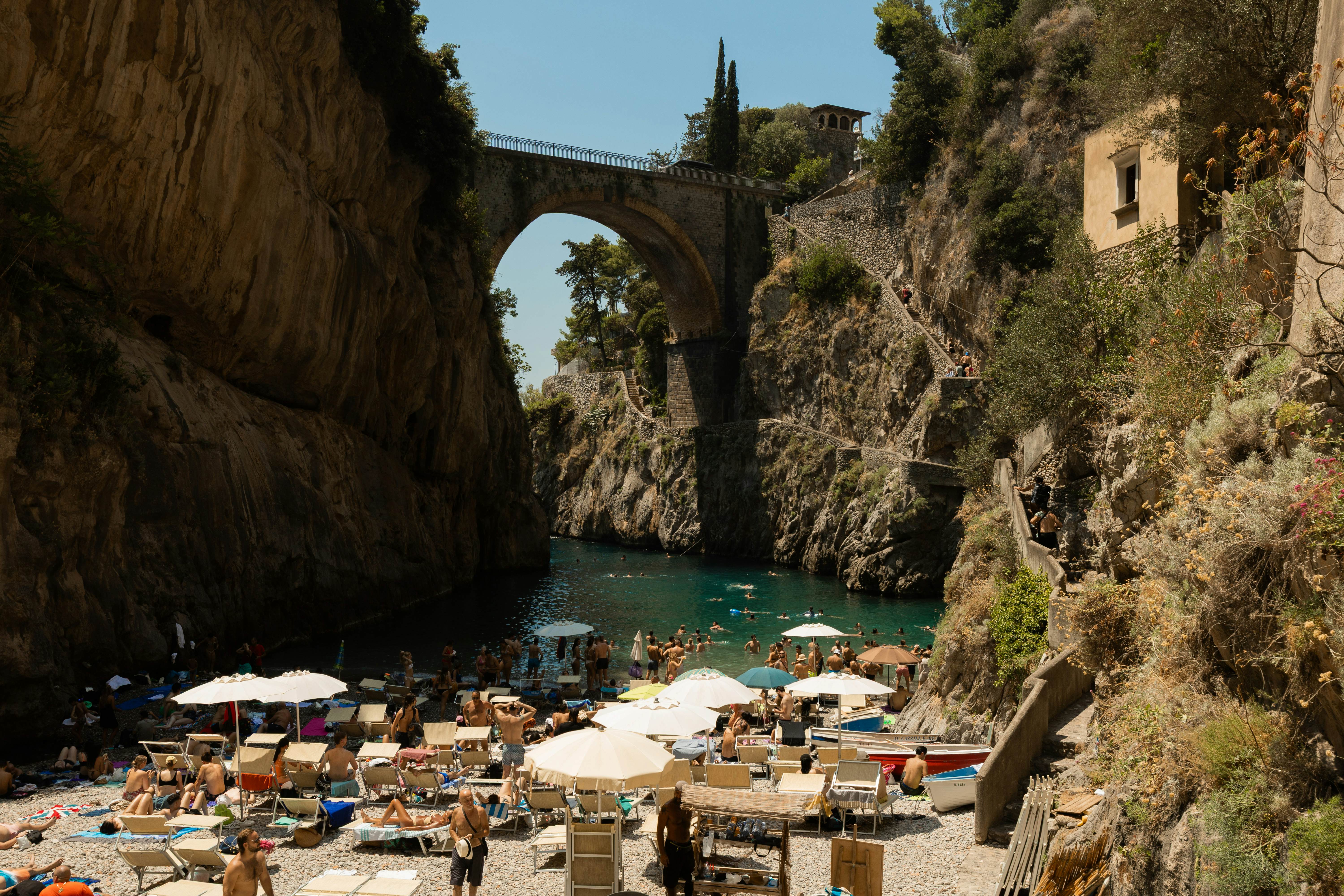 Fiordo di Furore, the Amalfi Coast, July 2025.