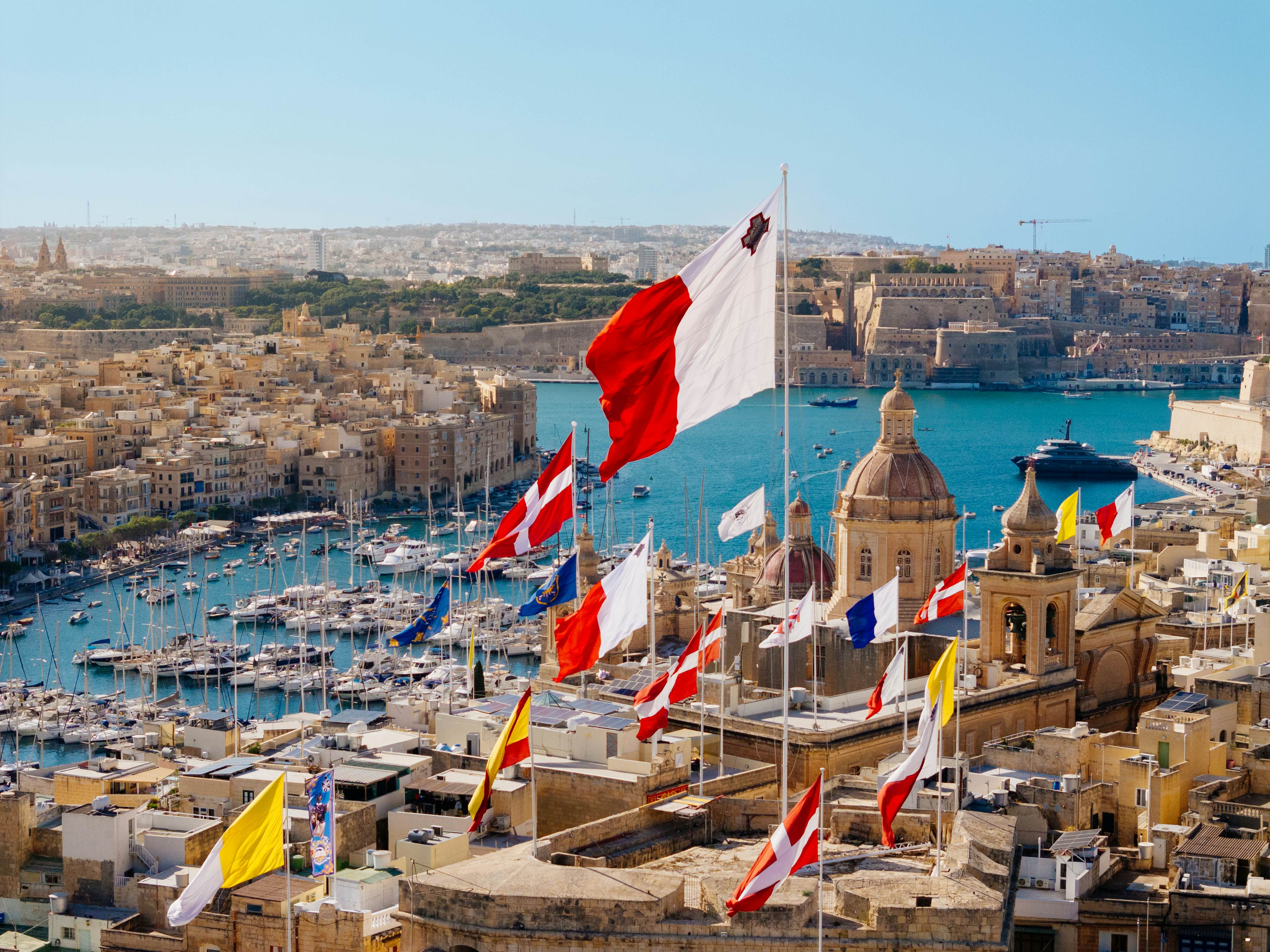 default
Grand Harbour views from Valletta, Malta.