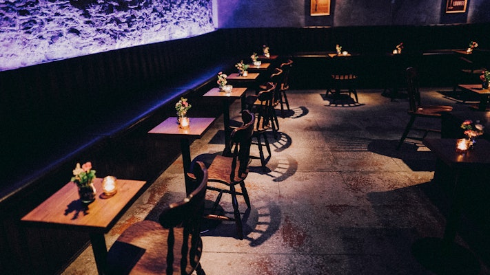 Tables at Bar Six.