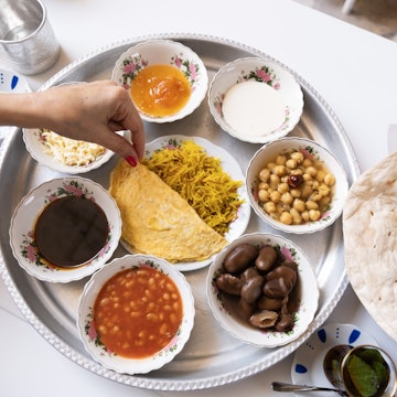 DUBAI, UNITED ARAB EMIRATES / UAE. DECEMBER 2024.
Detail in the Arabian Tea House & Cafe, Old Dubai.
BIT 2026