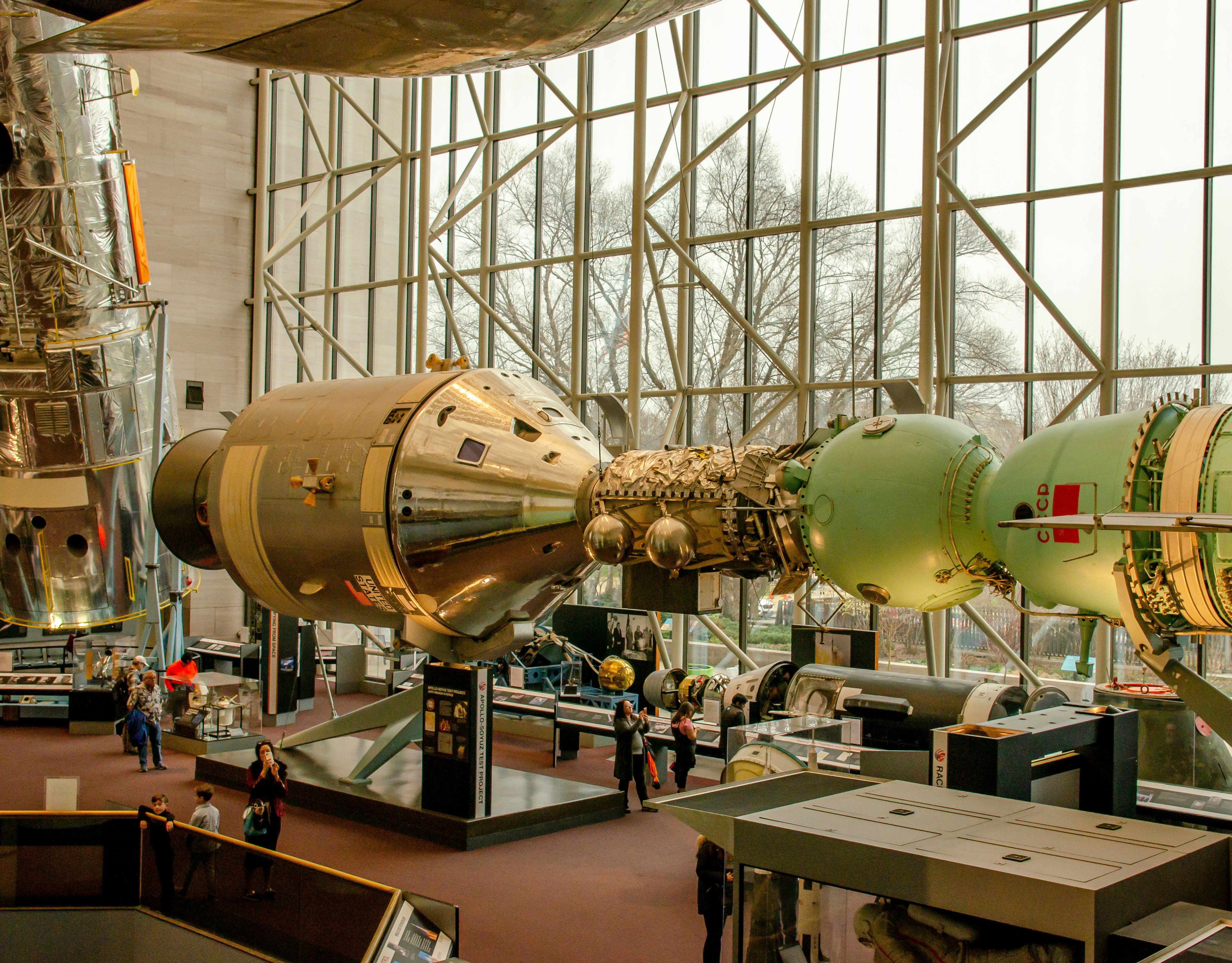 Washington, DC, USA February 26, 2020. The National Air and Space Museum of the Smithsonian Institution in Washington DC.