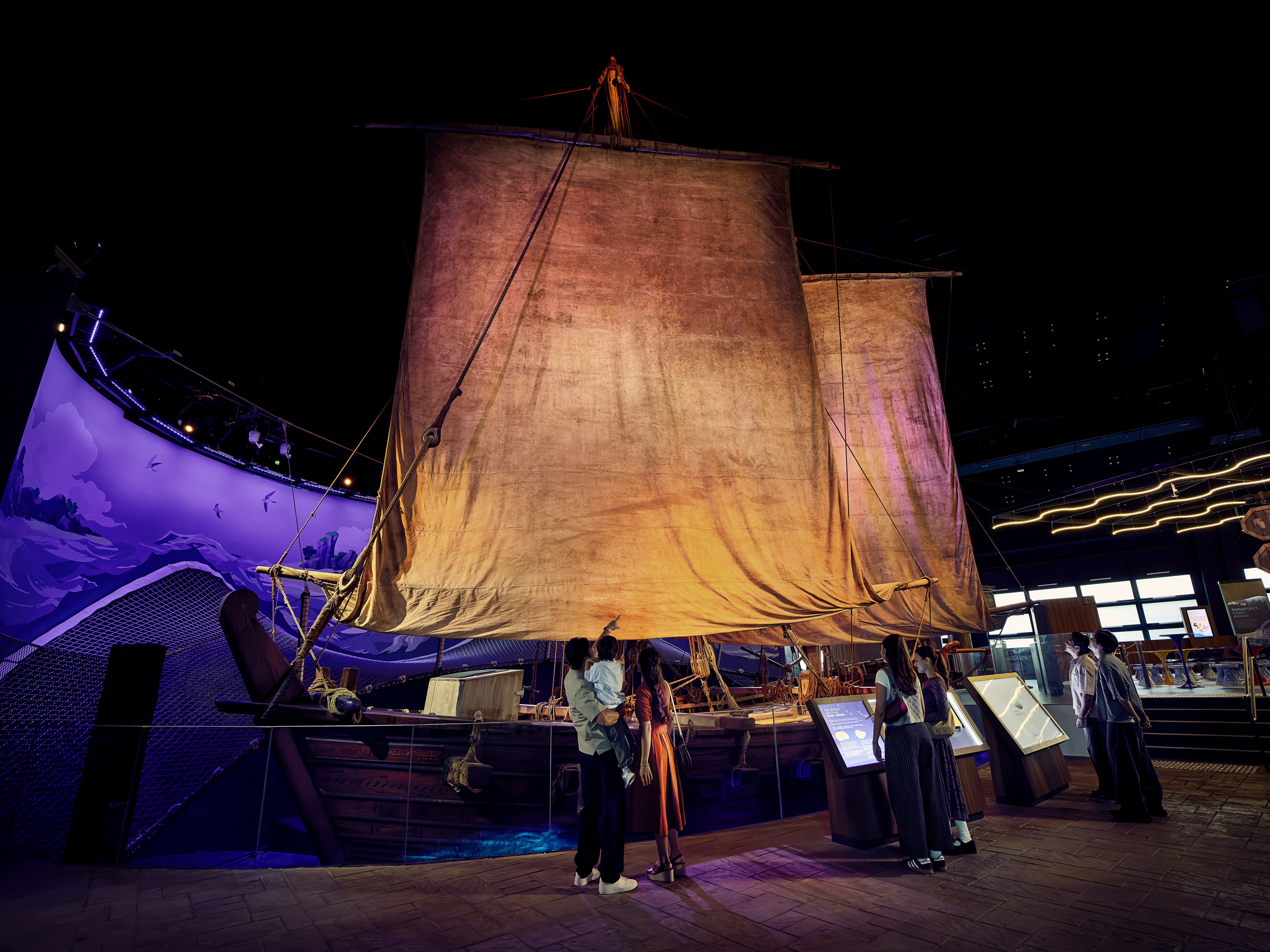 Jewel of Oman, in the Spirit of Exploration zone. Courtesy Singapore Oceanarium