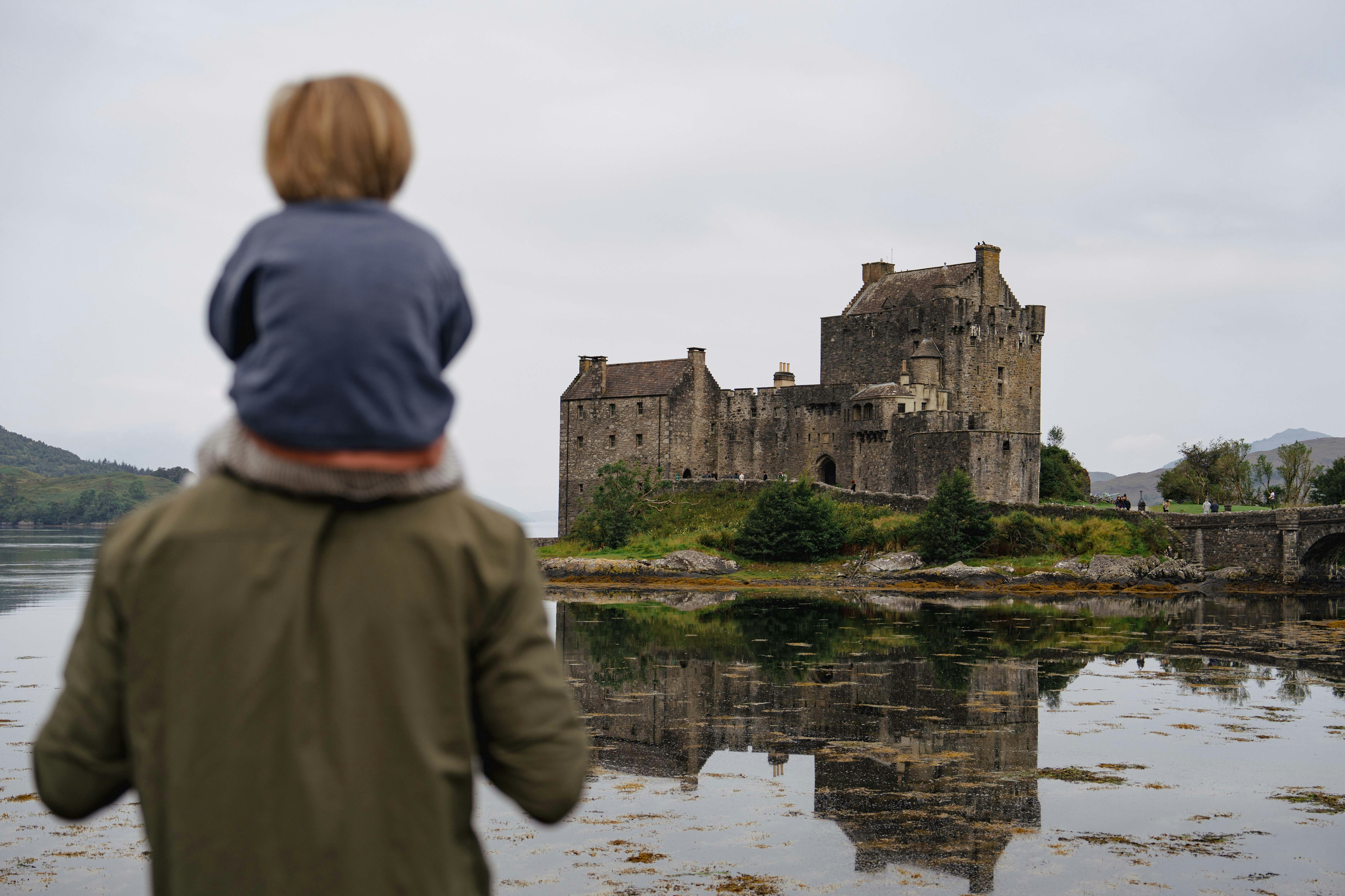 Admiring Eilean Donan