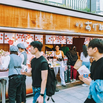 TOKYO, JAPAN. MAY 2025
Ginza Neighborhood
Akebono (Japanese Sweets shop)