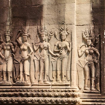 Stone carvings in the temple of Angkor Wat, License Type: media, Download Time: 2025-04-25T14:17:46.000Z, User: comptonsheldon109, Editorial: false, purchase_order: 56530 - Guidebooks, job: Global Publishing WIP, client: Cambodia 14, other: Compton Sheldon