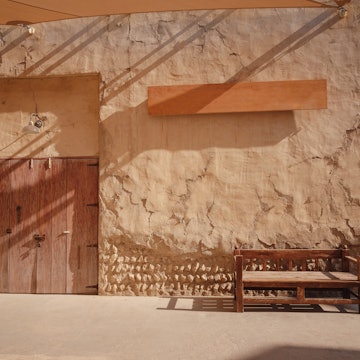 20 March 2023, Dubai, UAE: Al Seef old town village in Dubai, Al Seef Khor is 1.8 km waterfront promenade along bank of Dubai Creek in Al Fahidi neighborhood, License Type: media, Download Time: 2025-02-12T19:46:26.000Z, User: rhylton_redventures, Editorial: true, purchase_order: 56530 - Guidebooks, job: Lonely Planet WIP, client: Lonely Planet WIP, other: Rhianydd Hylton