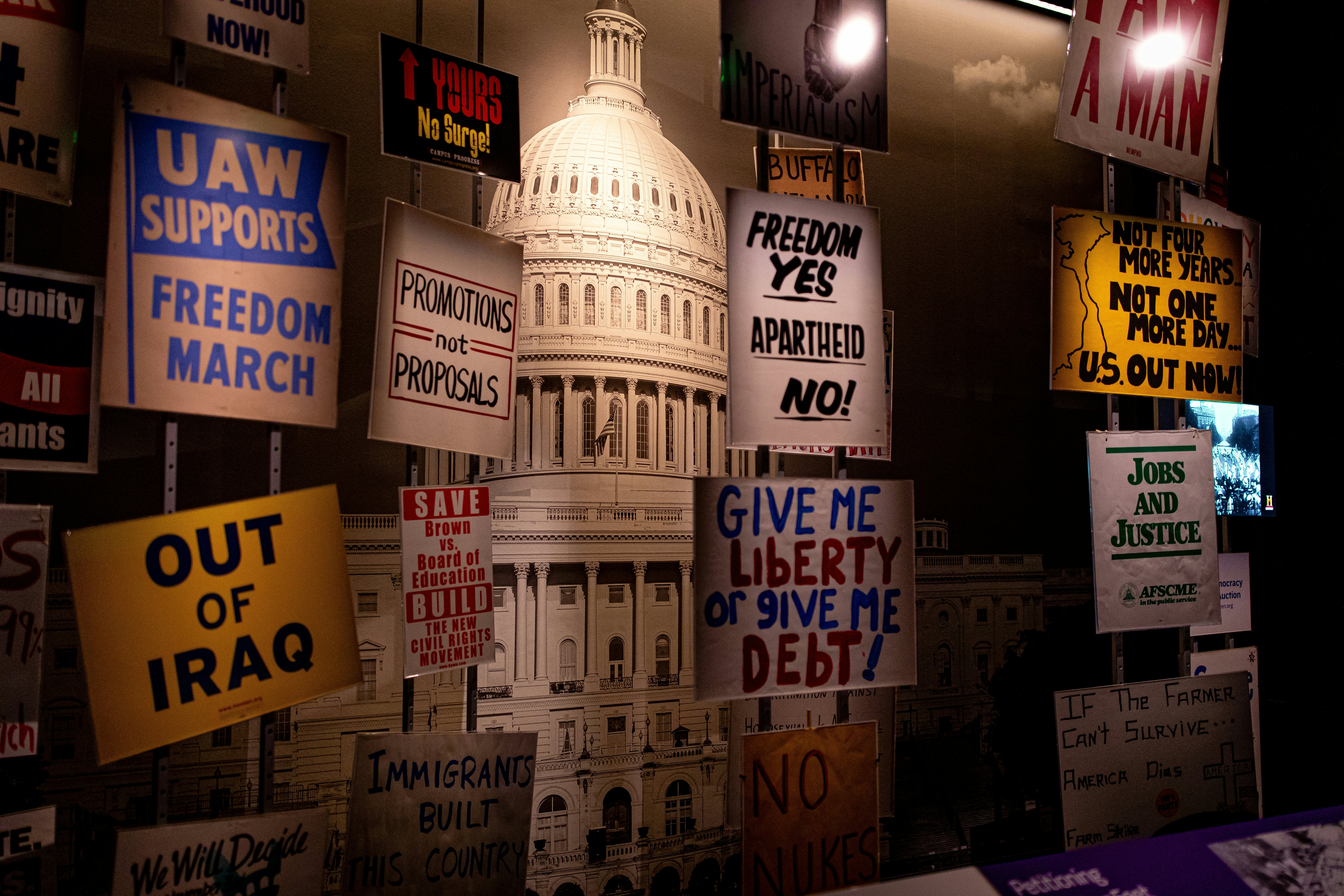 exhibition inside Smithsonian National Museum of American History in Washington, D.C. that collects, preserves, and displays the heritage of the United States