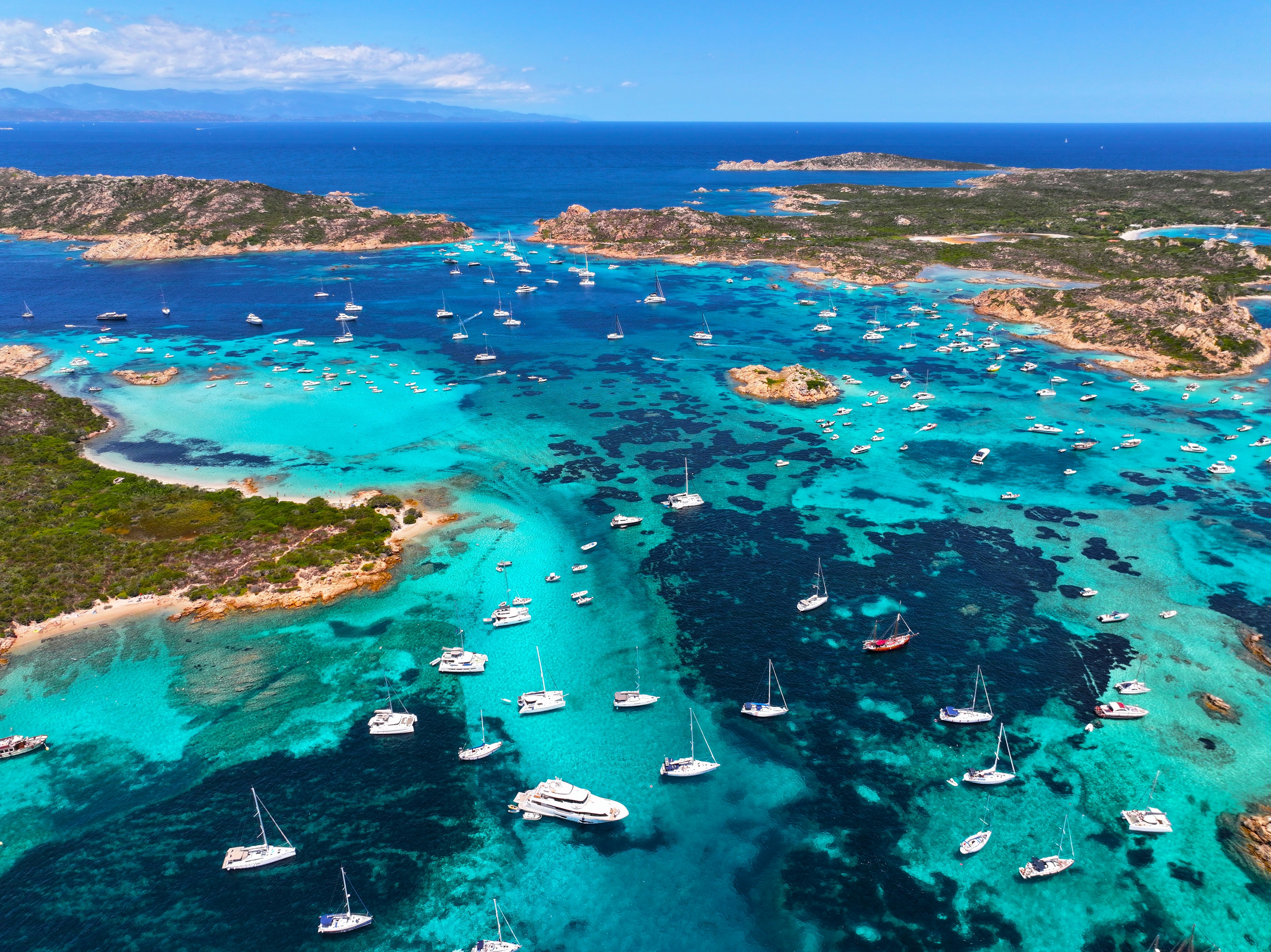 Island of Budelli, Sardinia, Italy.