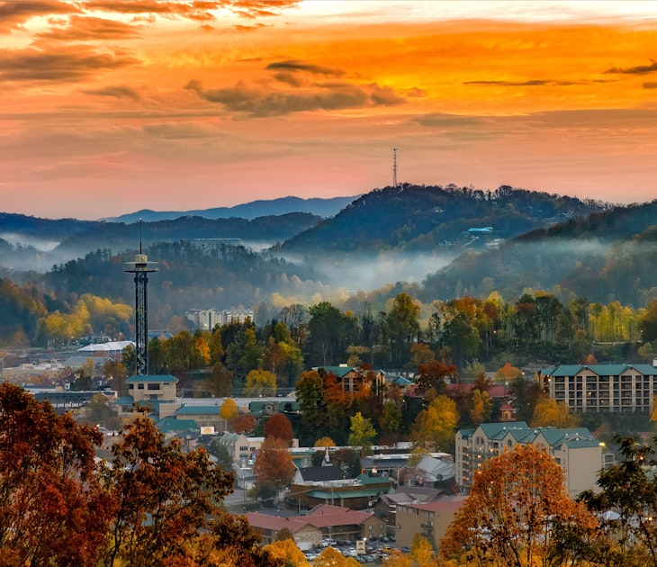 Gatlinburg cityscape; Shutterstock ID 749614621; purchase_order:65050 - Digital Destinations and Articles; job:Online editorial; client:Guide to Gatlinburg, Sevierville and Pigeon Forge; other:Ann Douglas Lott
749614621