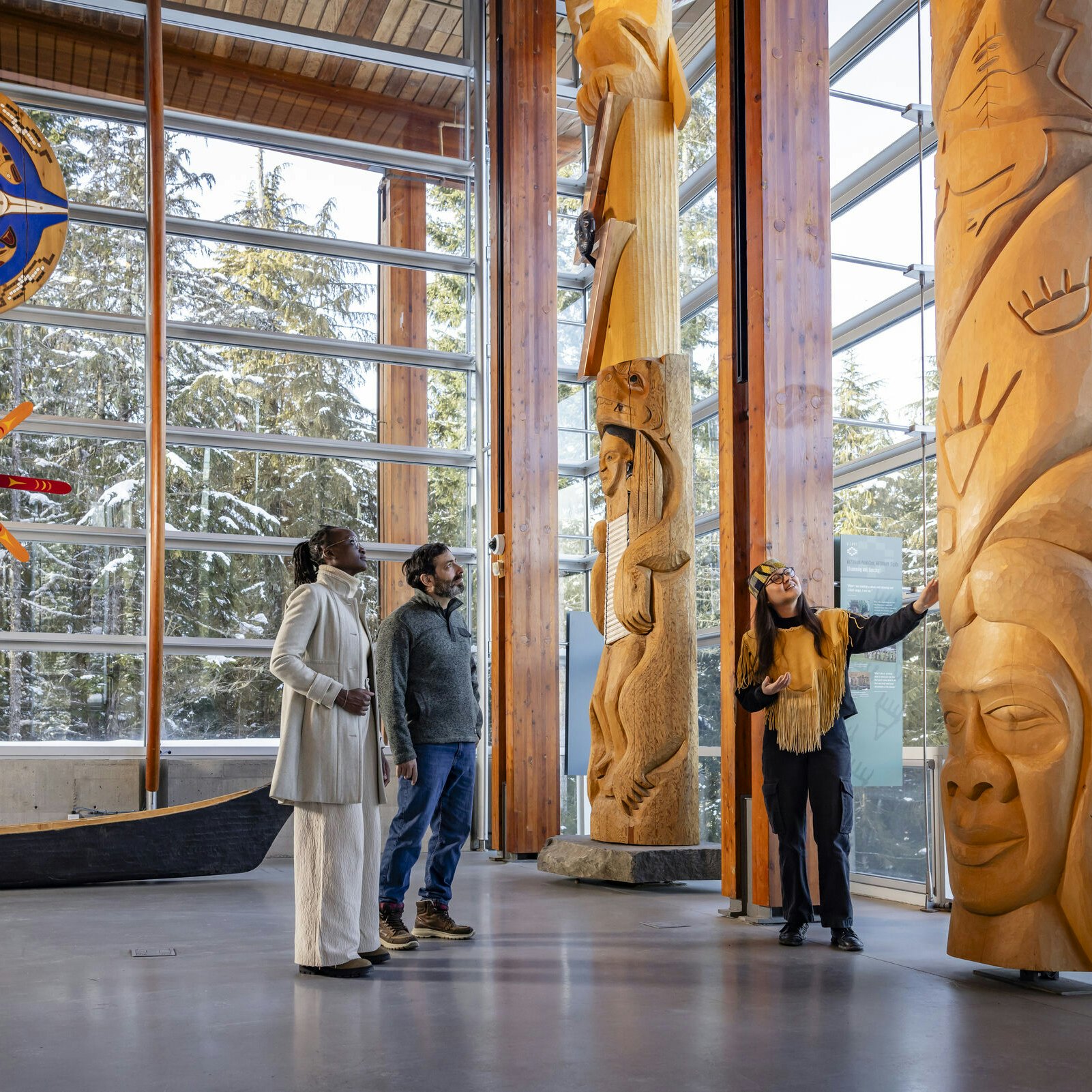 Winter visit to Squamish Lil'wat Cultural Centre in Whistler, British Columbia
Arts & Heritage, Museums & Heritage Sites, Sea to Sky, Vancouver, Coast & Mountains, Whistler, Winter
Courtesy of Tourism Whistler to update Whistler POI images