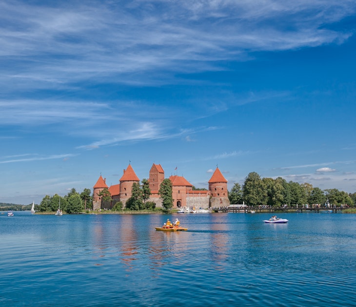 Water castle Trakai.
lake, boat, sport, castle, swimming, water castle, Publikation, Summer, Trakai, Lithuania, Litauen, Agentur, Bildagentur