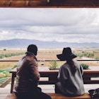 Rear view of friends sitting on bench in gazebo against landscape.
615314987
Photography, Cloud - Sky, Gazebo, valle de guadalupe, Three Quarter Length, Adult, Lifestyles, Rear View, Real Life, Men, Women, Friendship, Mountain, Horizontal, Wood - Material, Two People, Landscape, Hat, Bench, Sky, Color Image, Sitting, Adults Only, Real People, Latin America, Nature, Mountain Range, Day, Outdoors, Mexico, Looking At View, Scenics - Nature, Leisure Activity, Beauty In Nature, People