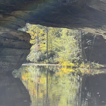 Rock arch at Pickett State Park, Tennessee