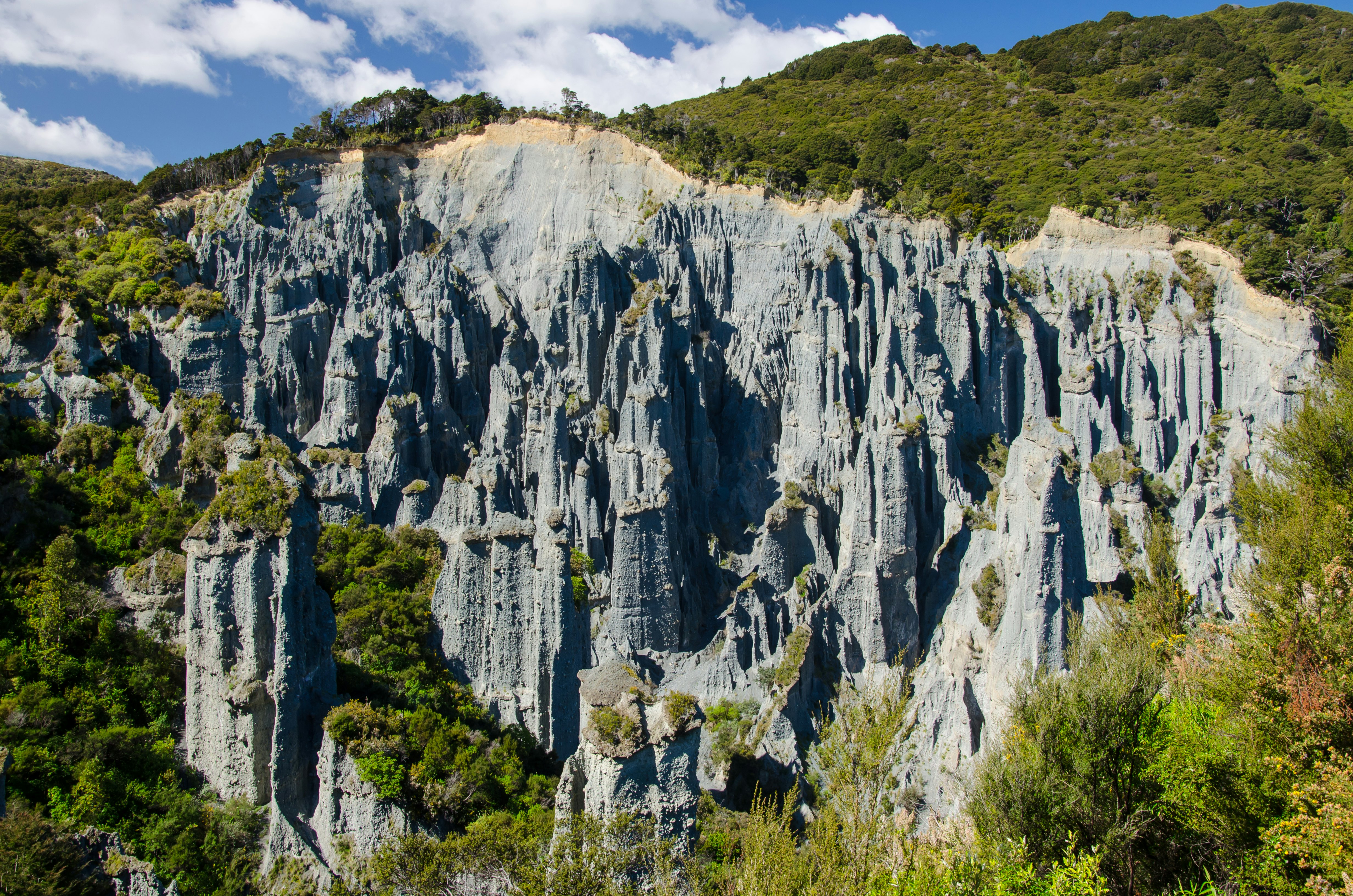 Putangirua Pinnacles Scenic Reserve, New Zealand. North Island  License Type: media  Download Time: 2023-05-12T08:33:55.000Z  User: mvm_lonelyplanet  Is Editorial: No  purchase_order:   