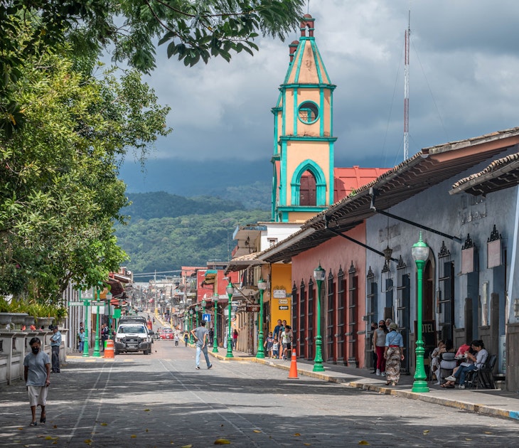 COATEPEC, VERACRUZ, MEXICO- SEPTEMBER 25, 2022: Street view of magical town of Coatepec, Veracruz, Mexico at a sunny day, License Type: media, Download Time: 2025-05-18T14:08:45.000Z, User: mvm_lonelyplanet, Editorial: true, purchase_order: 56530 - Guidebooks, job: Mexico 19, client: Global Publishing-WIP, other: Virginia Moreno