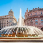 Fountain at the Piazza De Ferrari or Ferrari Square, the main square of Genoa city in Liguria region in Italy, License Type: media, Download Time: 2025-05-28T10:02:12.000Z, User: lonelyplanetmedia, Editorial: false, purchase_order: 65050 - Digital Destinations and Articles, job: Global Publishing WIP, client: Global Publishing WIP, other: Peterson Haggarty // SS Comp Ingestion