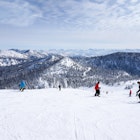 Skiers descend from the summit at Whitefish Mountain Resort.
action, activity, adventure, alpine, area, big, blue, clear, cold, cross-country, exercising, extreme, fun, glacier, hill, landscape, leisure, montana, mountain, national, park, peak, pine, powder, pursuit, recreational, resort, rockies, scenic, ski, skiers, skiing, sky, slope, snow, snowboard, snowboarder, sport, states, summit, terrain, tourist, tree, united, usa, vacations, white, whitefish, wilderness, winter, woods