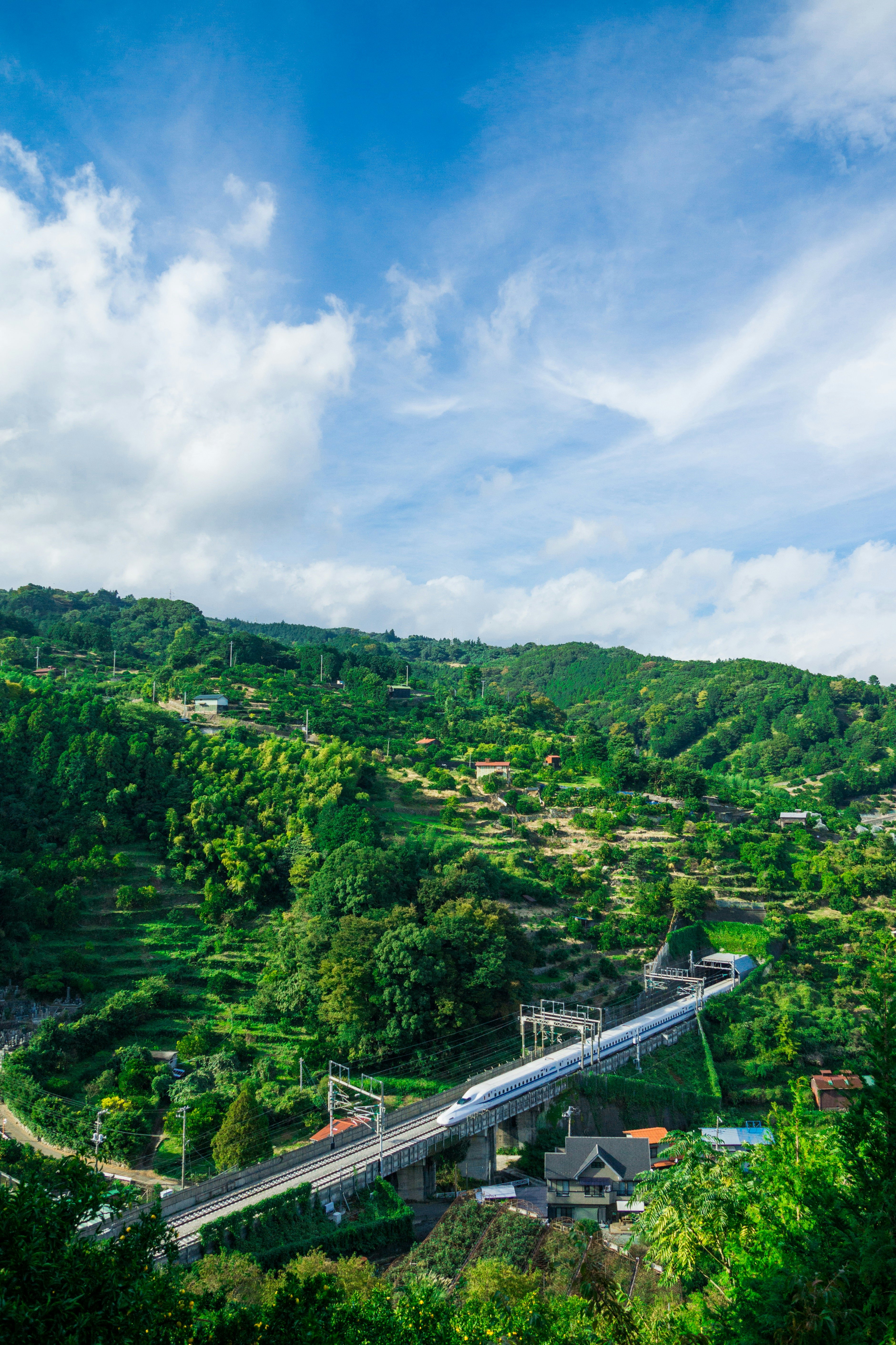 The Tōkaidō Shinkansen crosses through Mishima.