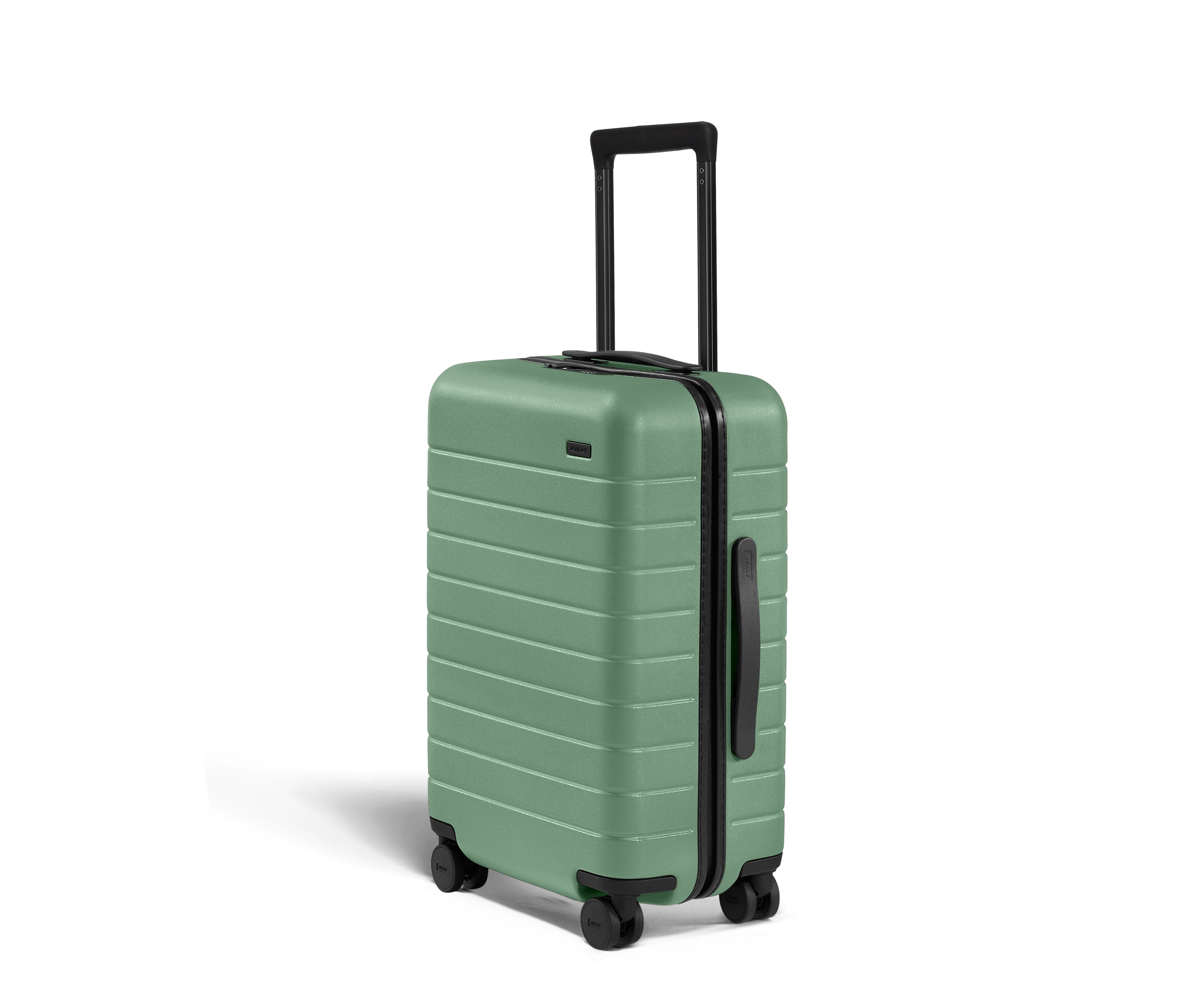 Away's sea green-colored carry-on