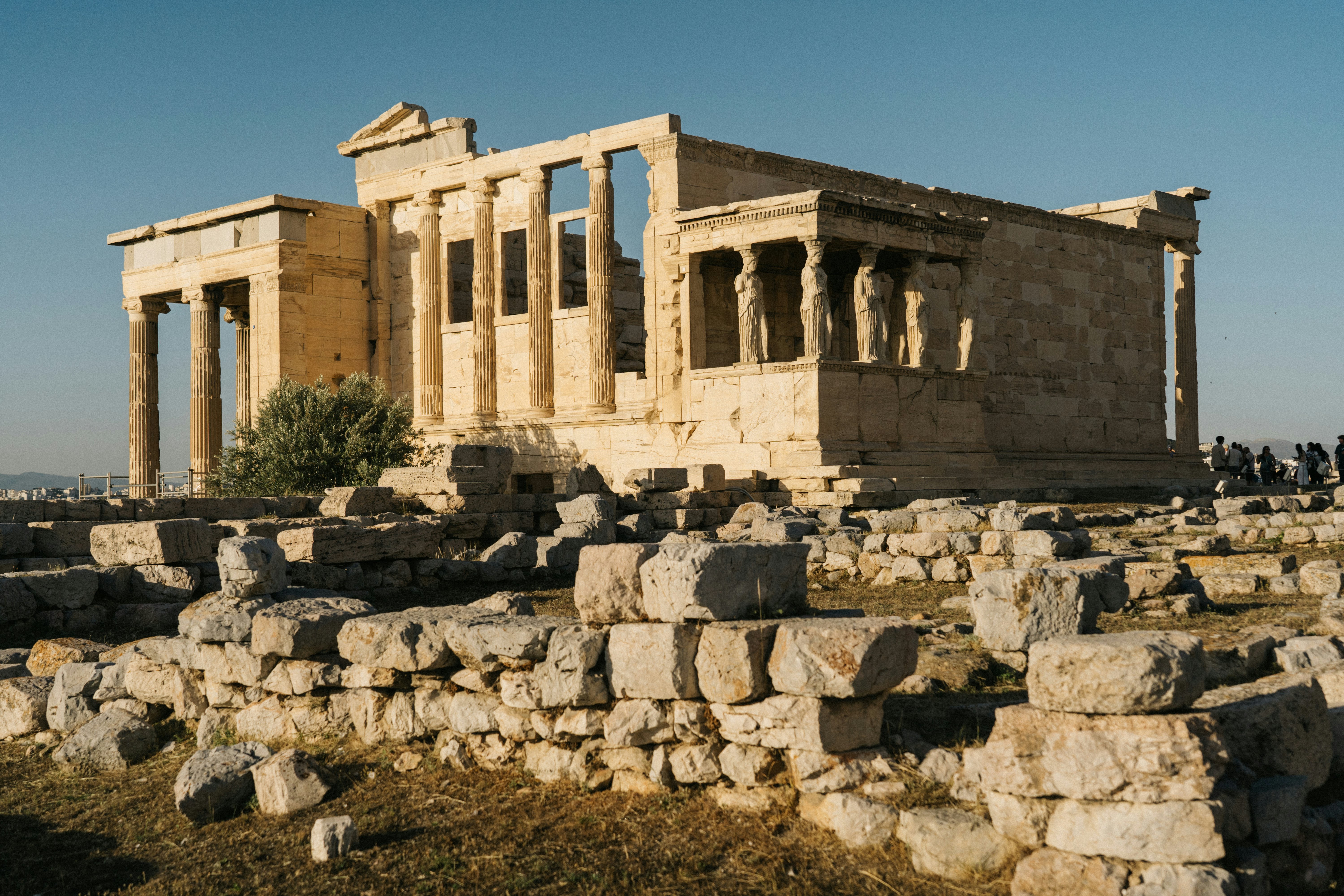 Shrine of the Muses, Athens, Greece - May 2025.