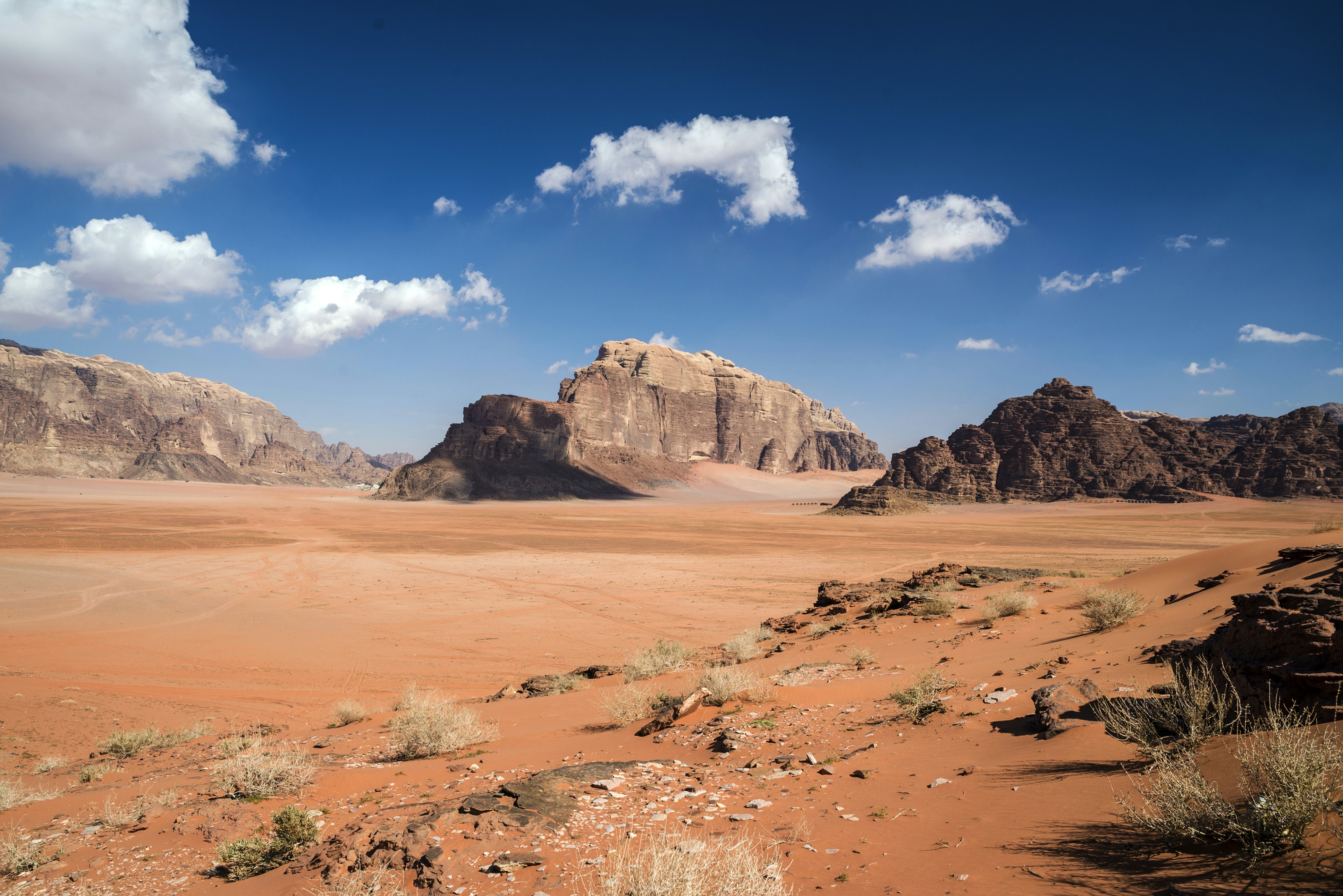 Jebel Rum mountain, Wadi Rum, Jordan