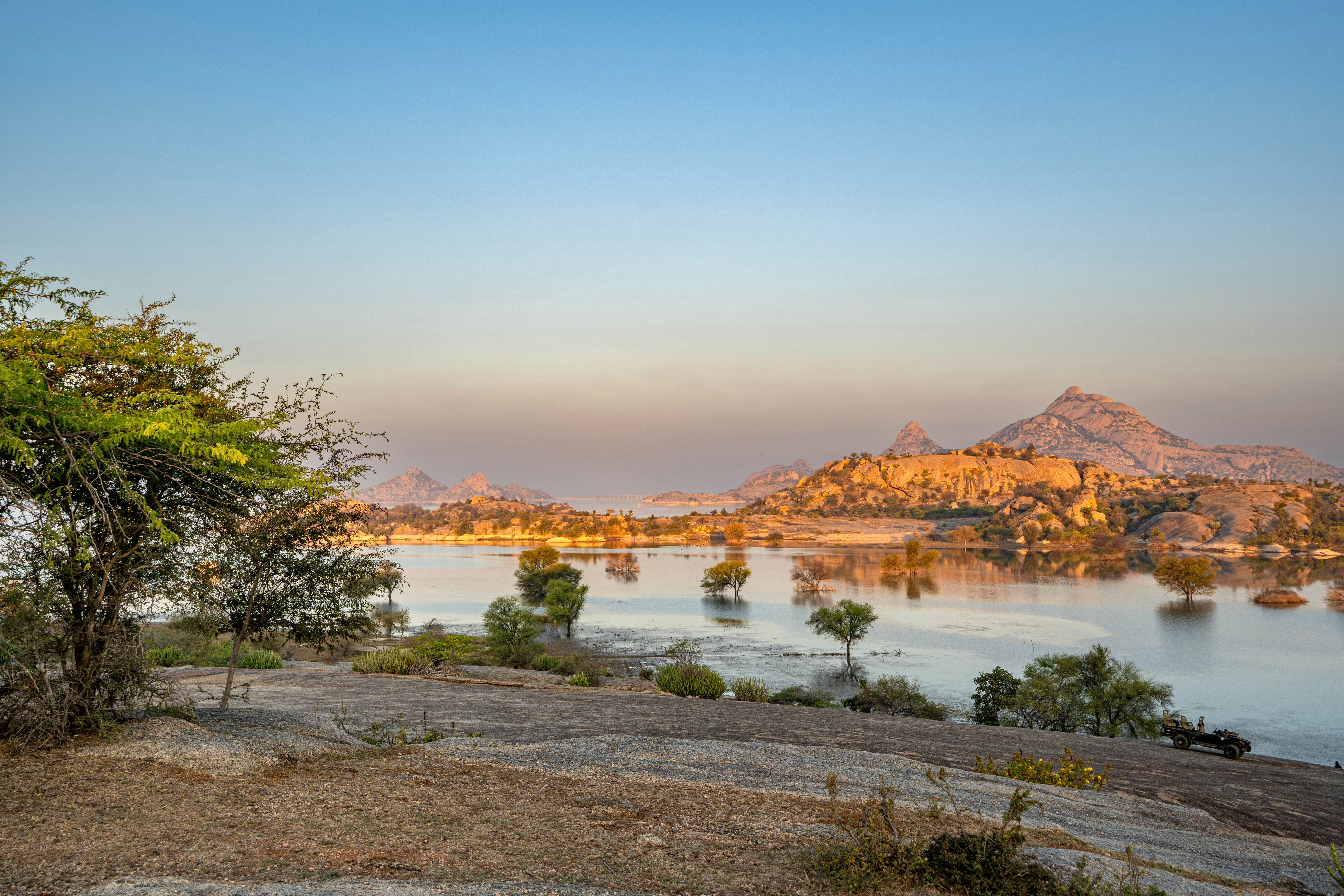 GettyImages-1957655896.jpg
Vibrant Sunrise Over the Dramatic Boulder Covered Landscape in the Jawai region of Rajasthan, India Asia