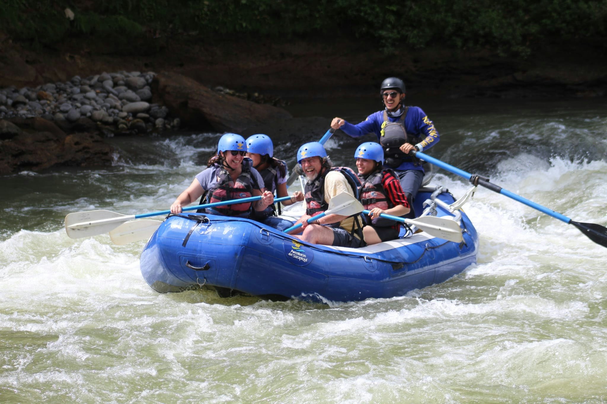 White water rafting in Costa Rica